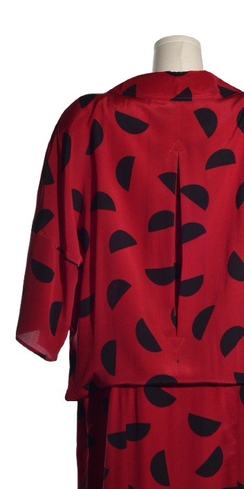 Rochie vintage de designer din matase naturala - Gianfranco Ferre