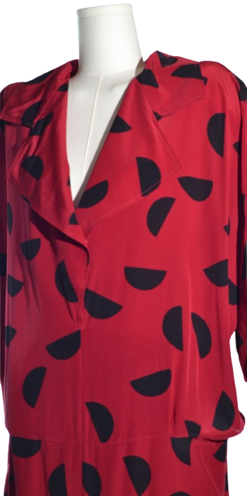 Rochie vintage de designer din matase naturala - Gianfranco Ferre