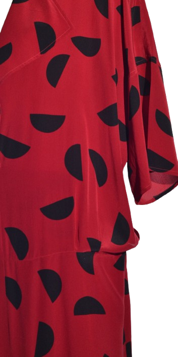 Rochie vintage de designer din matase naturala - Gianfranco Ferre