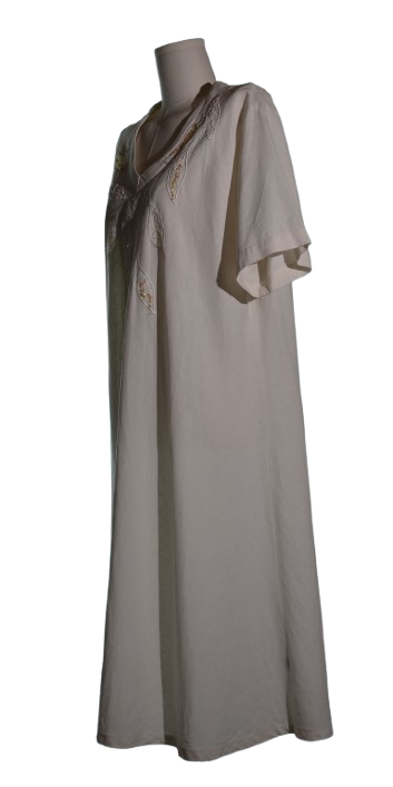 Rochie in croi A din blend cu in - Marila