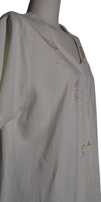 Rochie in croi A din blend cu in - Marila