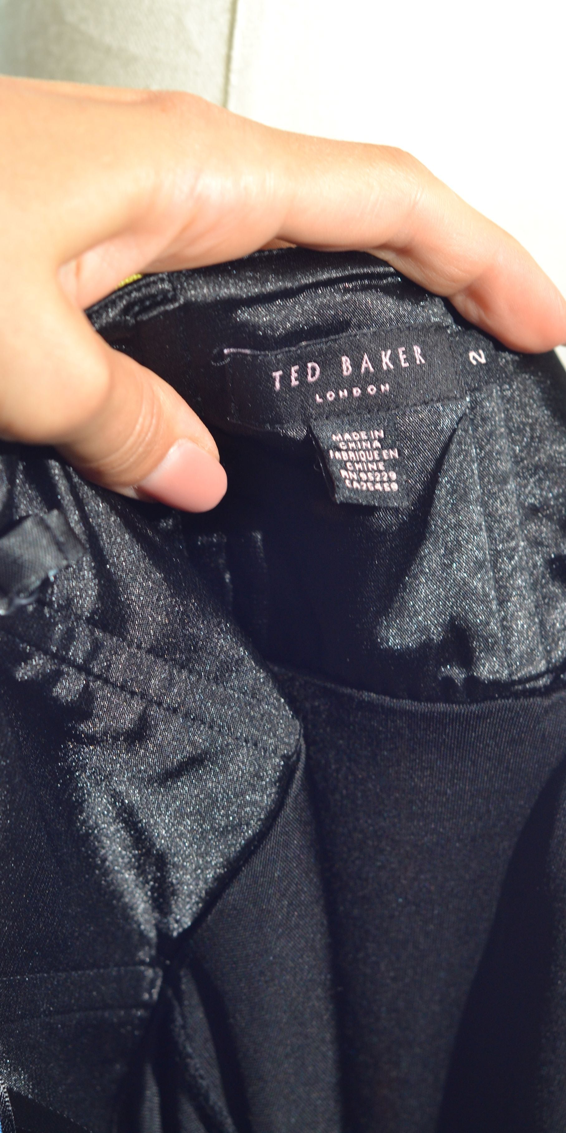 Rochie cocktail din jerse de vascoza - Ted Baker