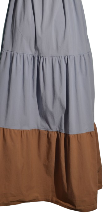 Rochie maxi din bumbac poplin - Patty