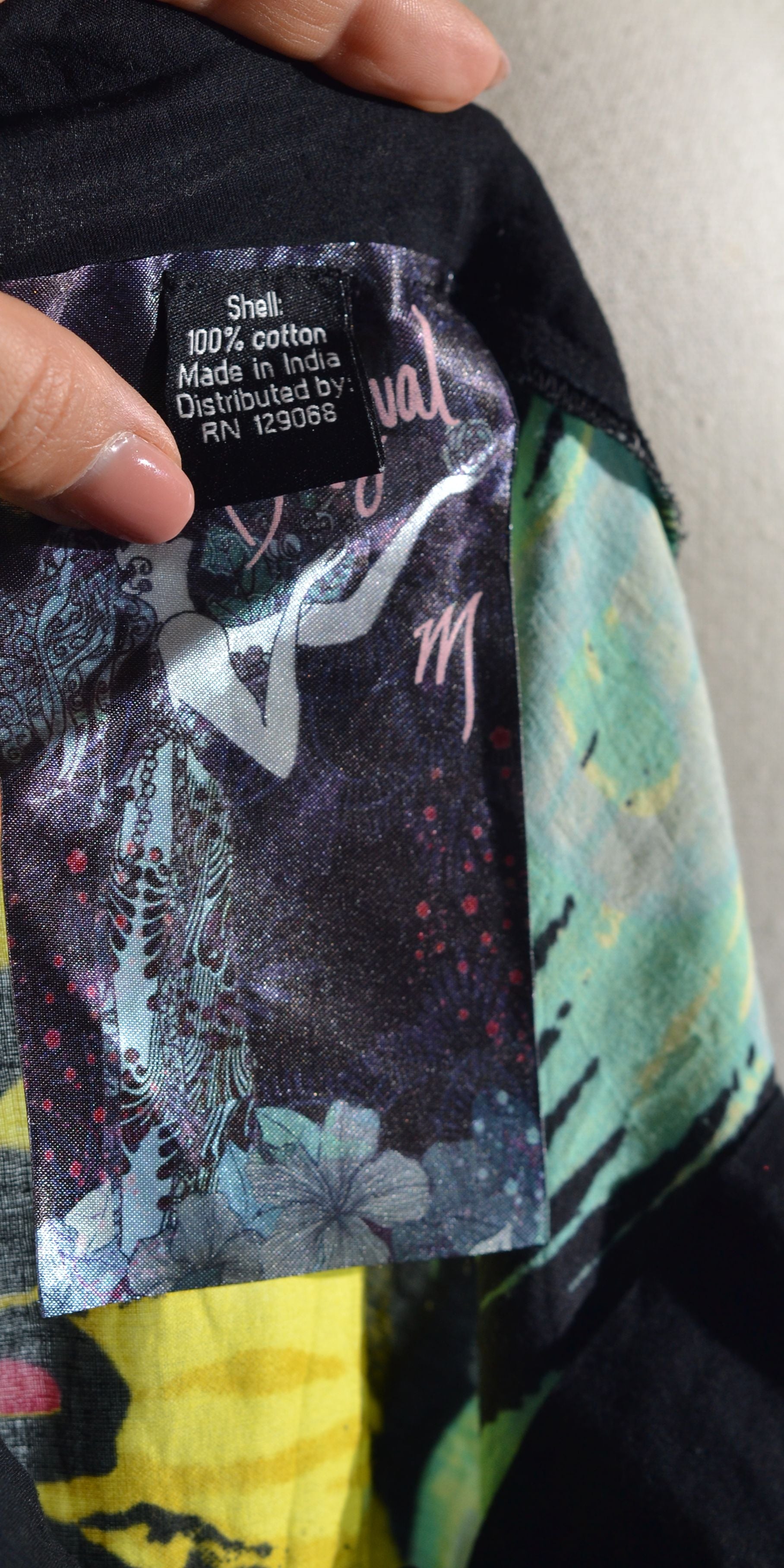 Top din panza subtire de bumbac - Desigual