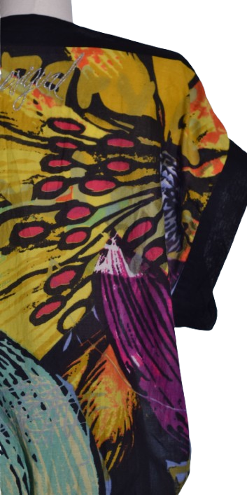 Top din panza subtire de bumbac - Desigual