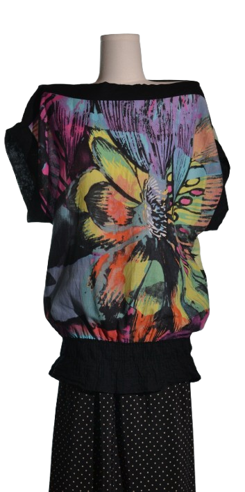 Top din panza subtire de bumbac - Desigual