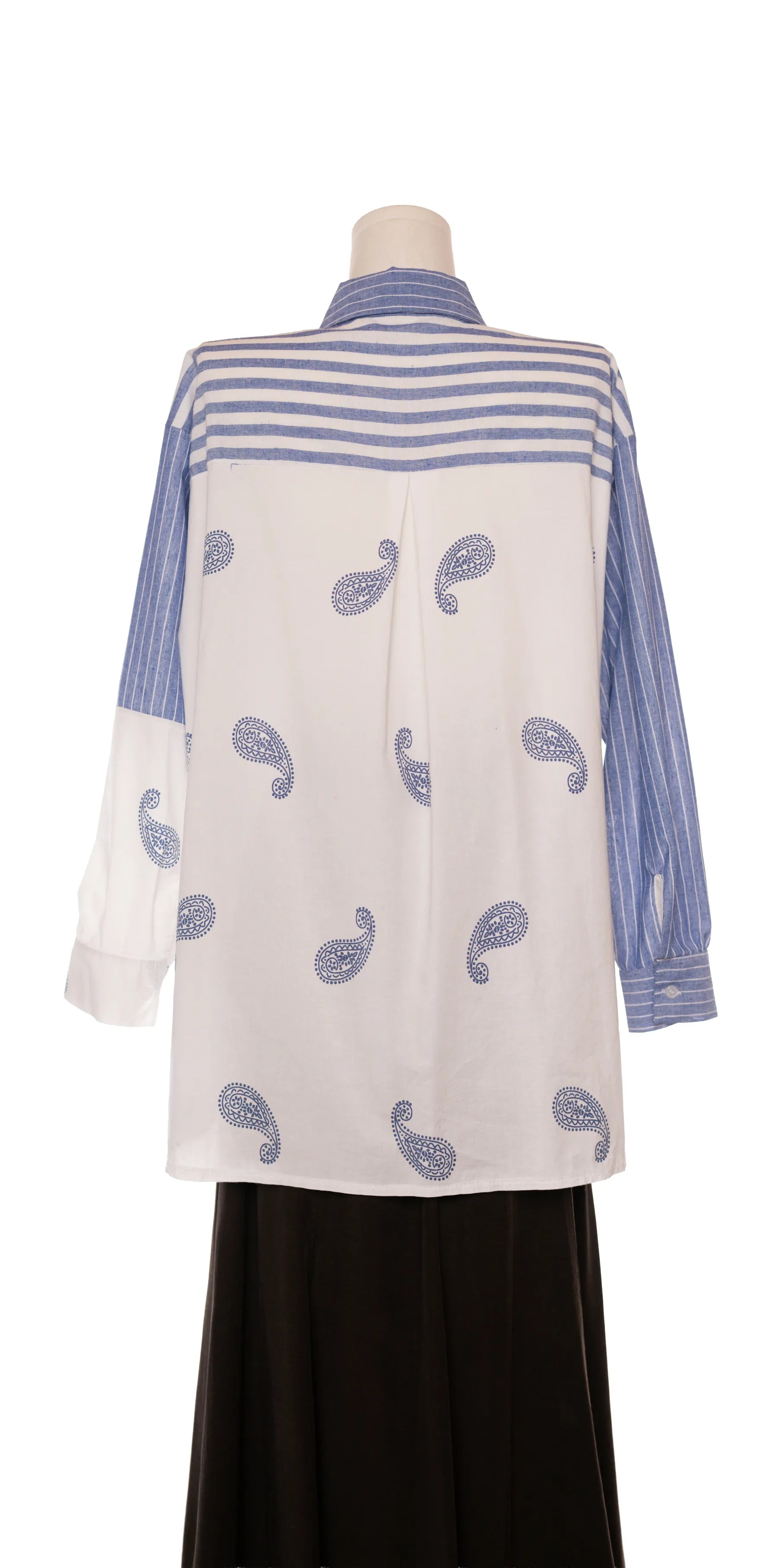 Camasa oversized din bumbac poplin