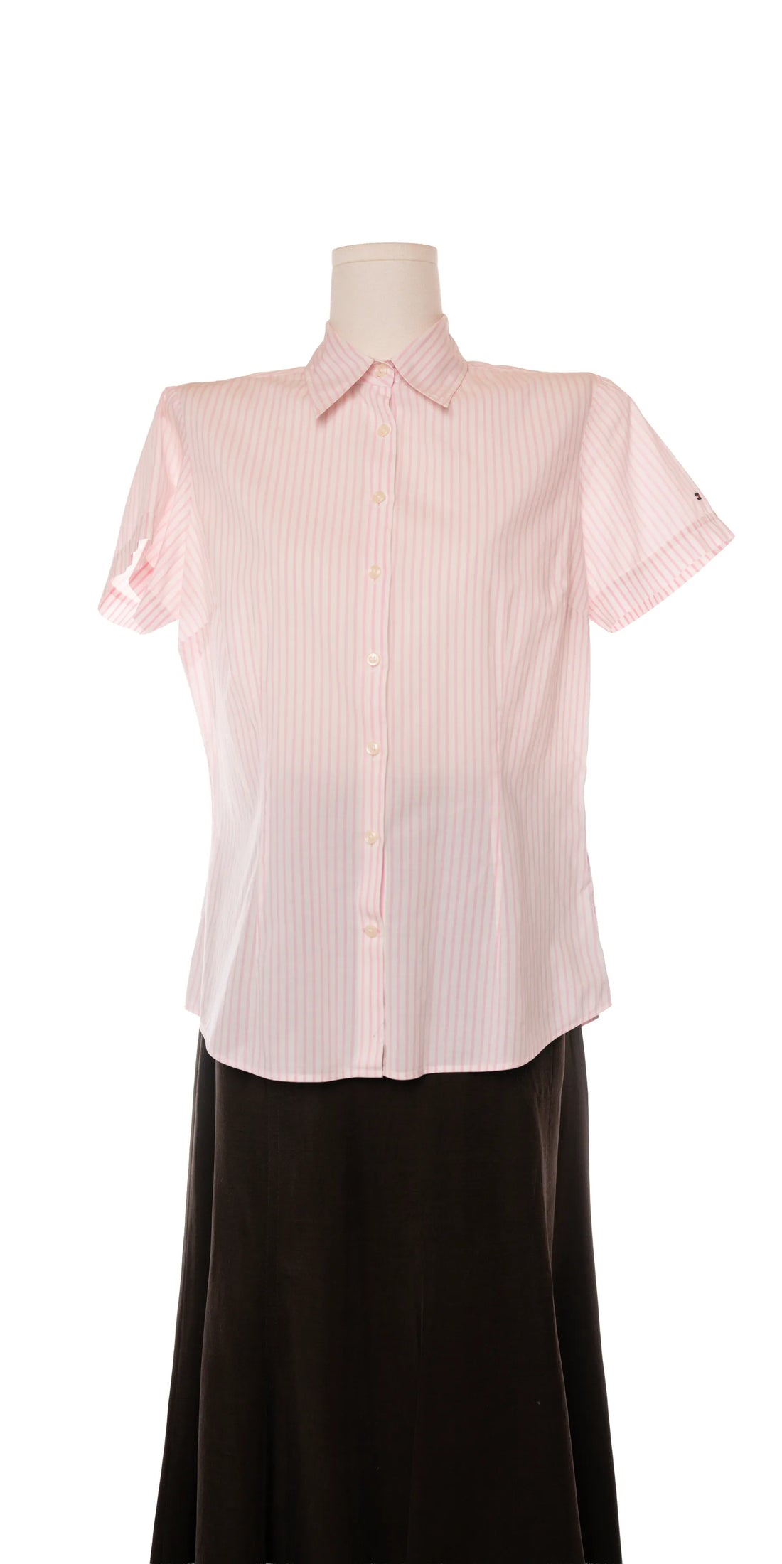 Camasa stretch din bumbac poplin - Tommy Hilfiger