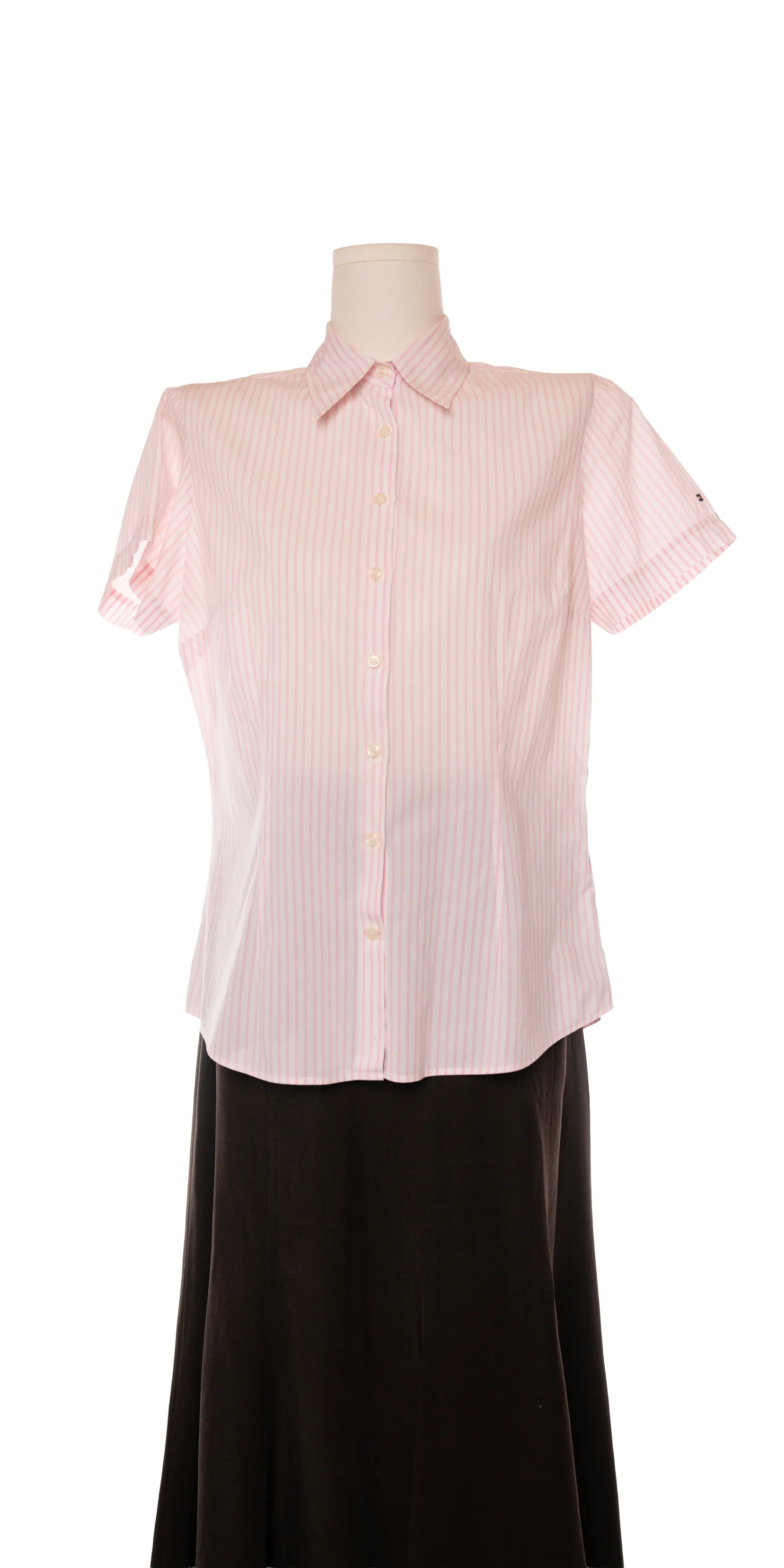 Camasa stretch din bumbac poplin - Tommy Hilfiger