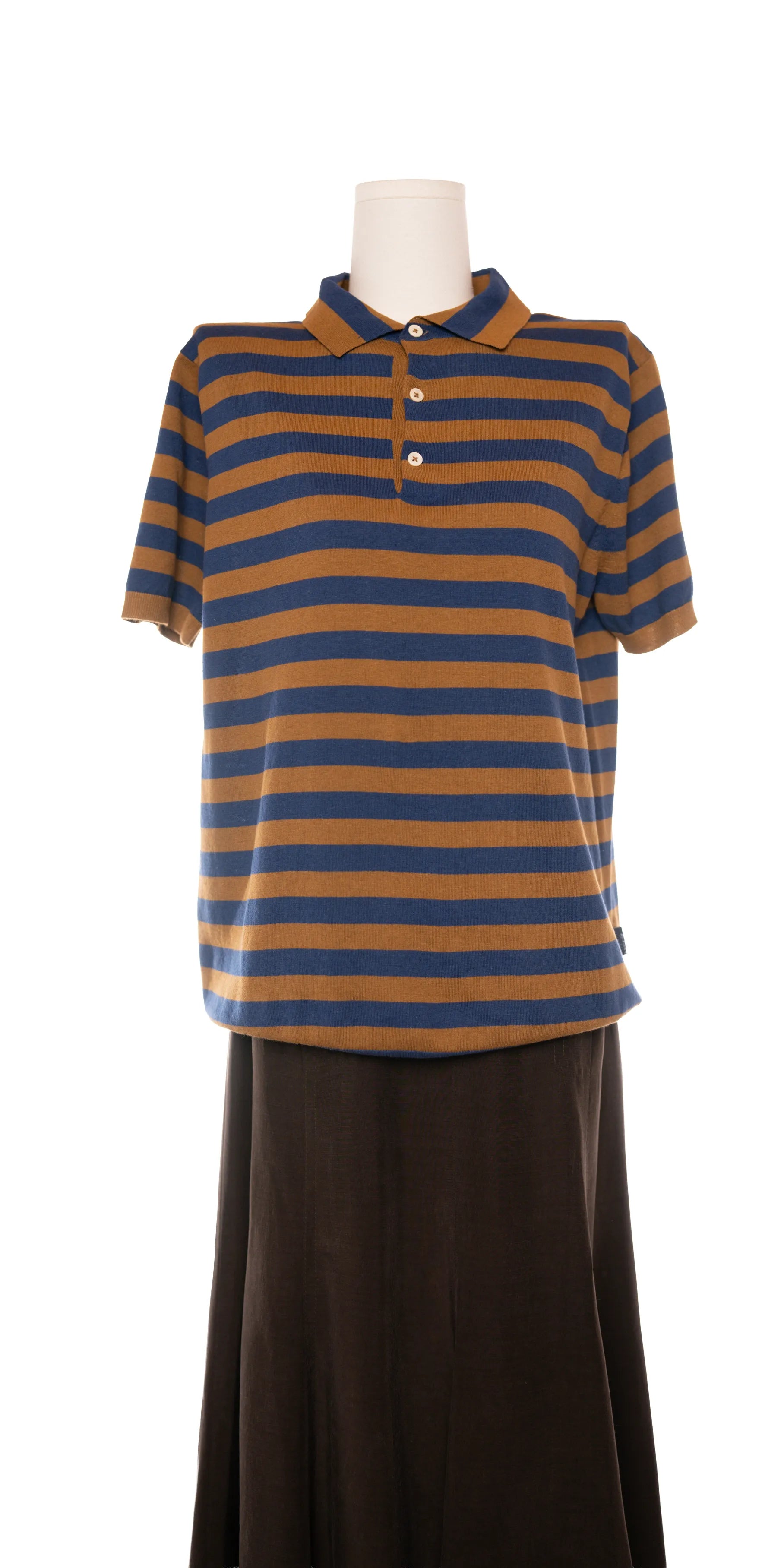 Tricou polo din in si bumbac - AT. P. CO
