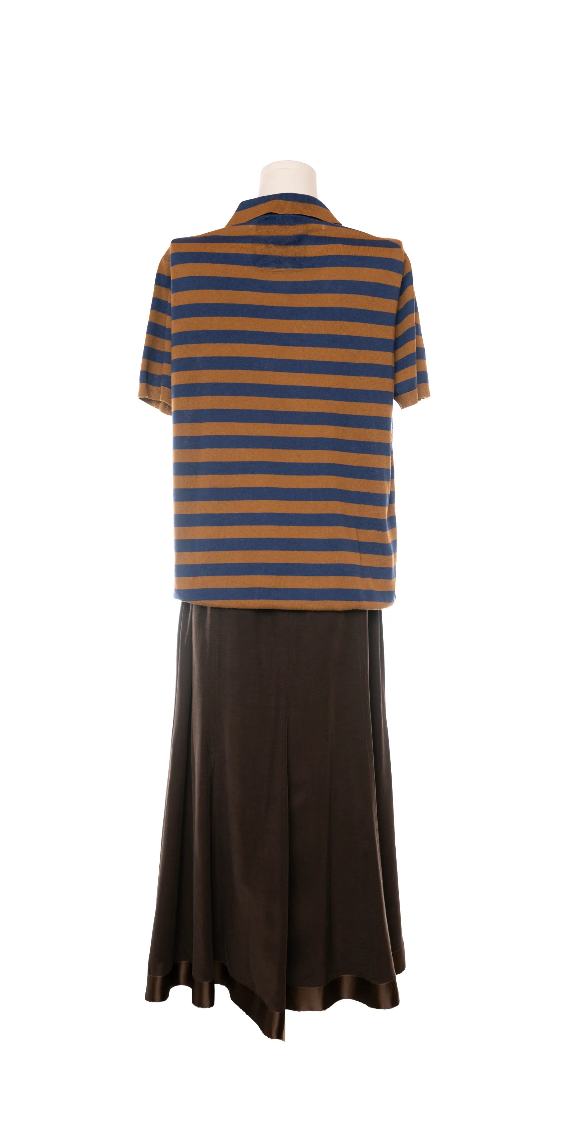 Tricou polo din in si bumbac - AT. P. CO