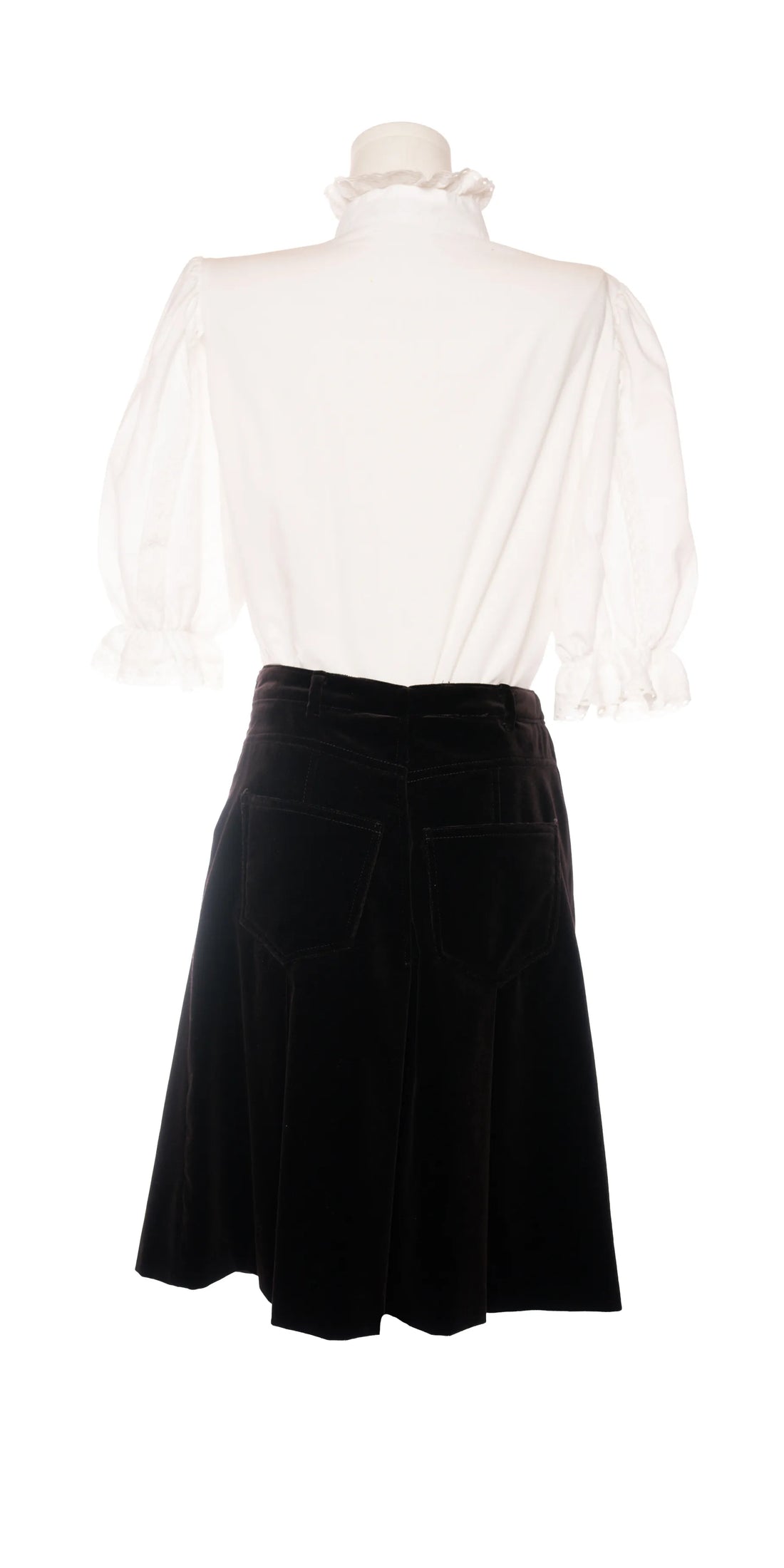 Fusta din catifea - Made in Italy