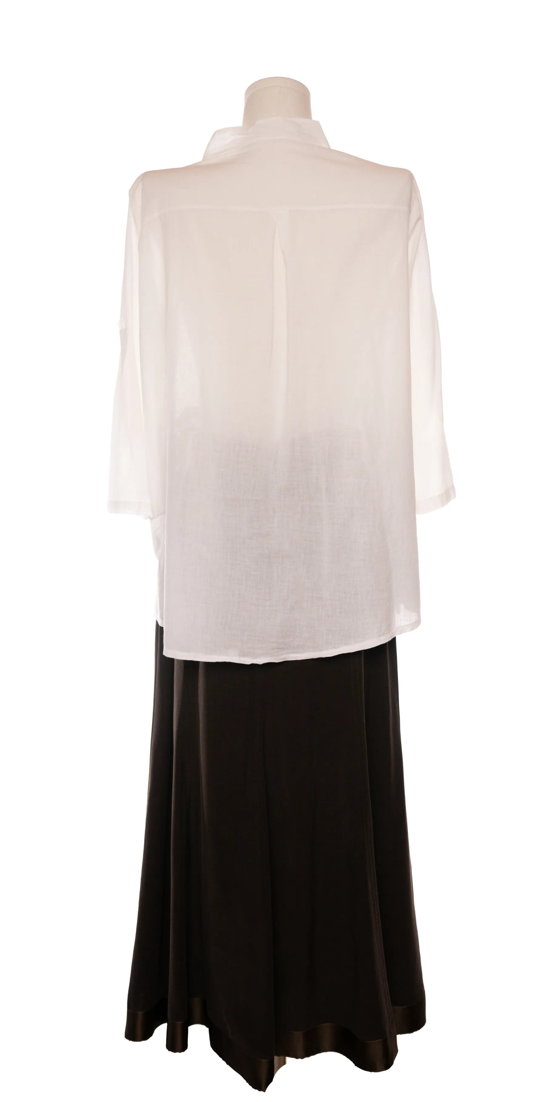 Camasa din bumbac batist cu broderie