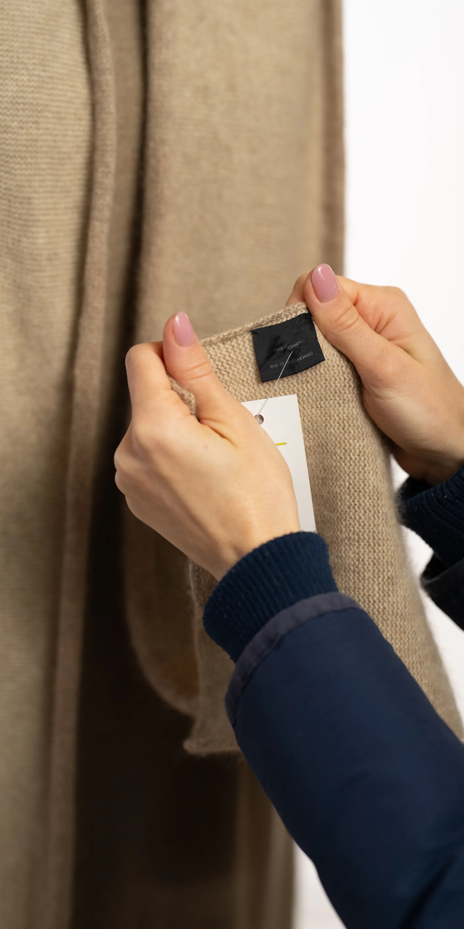 Fular dublat din casmir