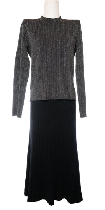 Bluza cu insertie aurie - Rich&Royal