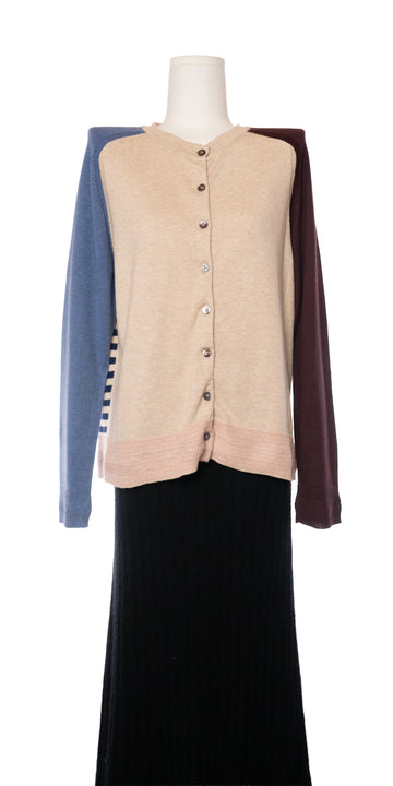 Cardigan din blend merino si bumbac organic - White Stuff