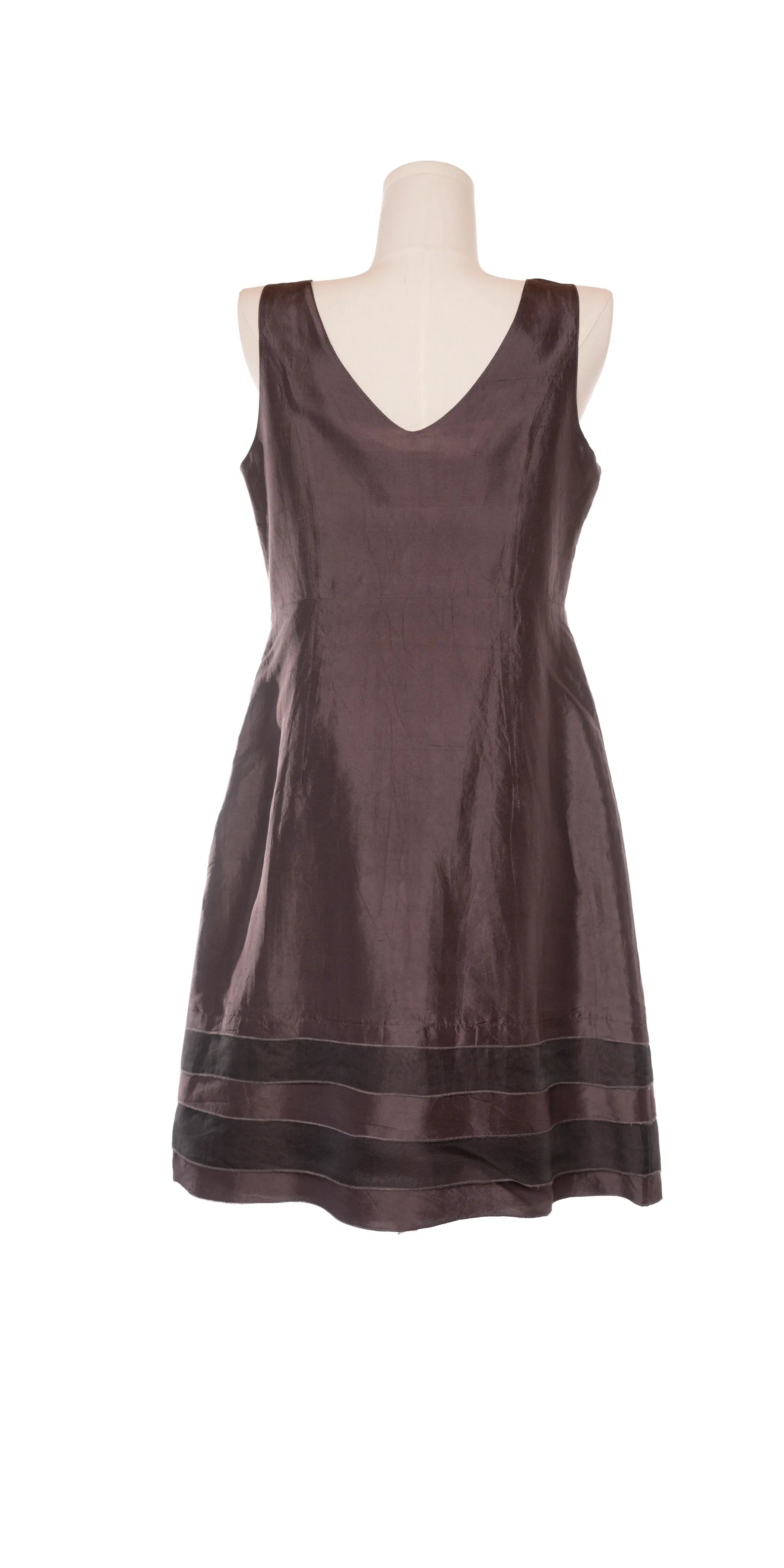 Rochie din matase naturala cu margele - Max&Co