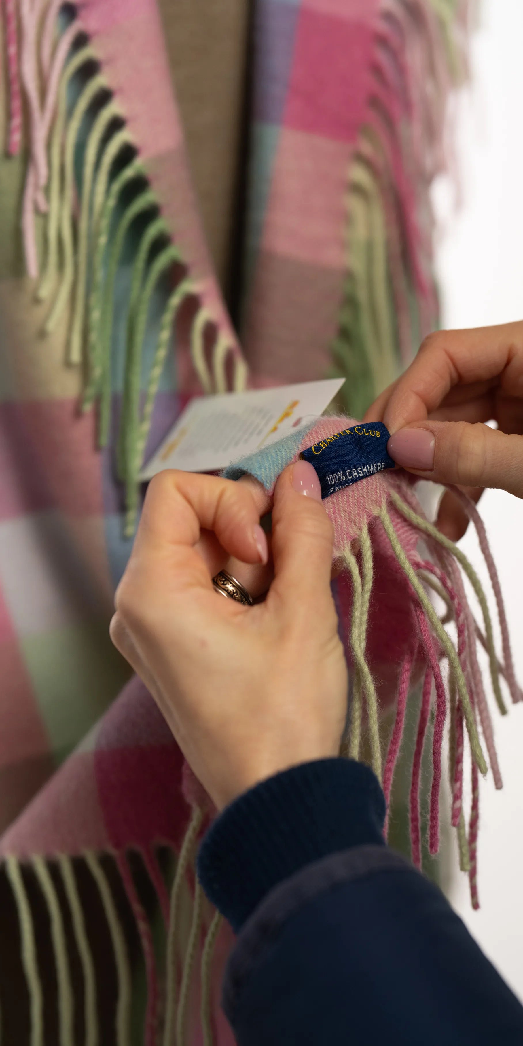 Fular din casmir - Charter Club