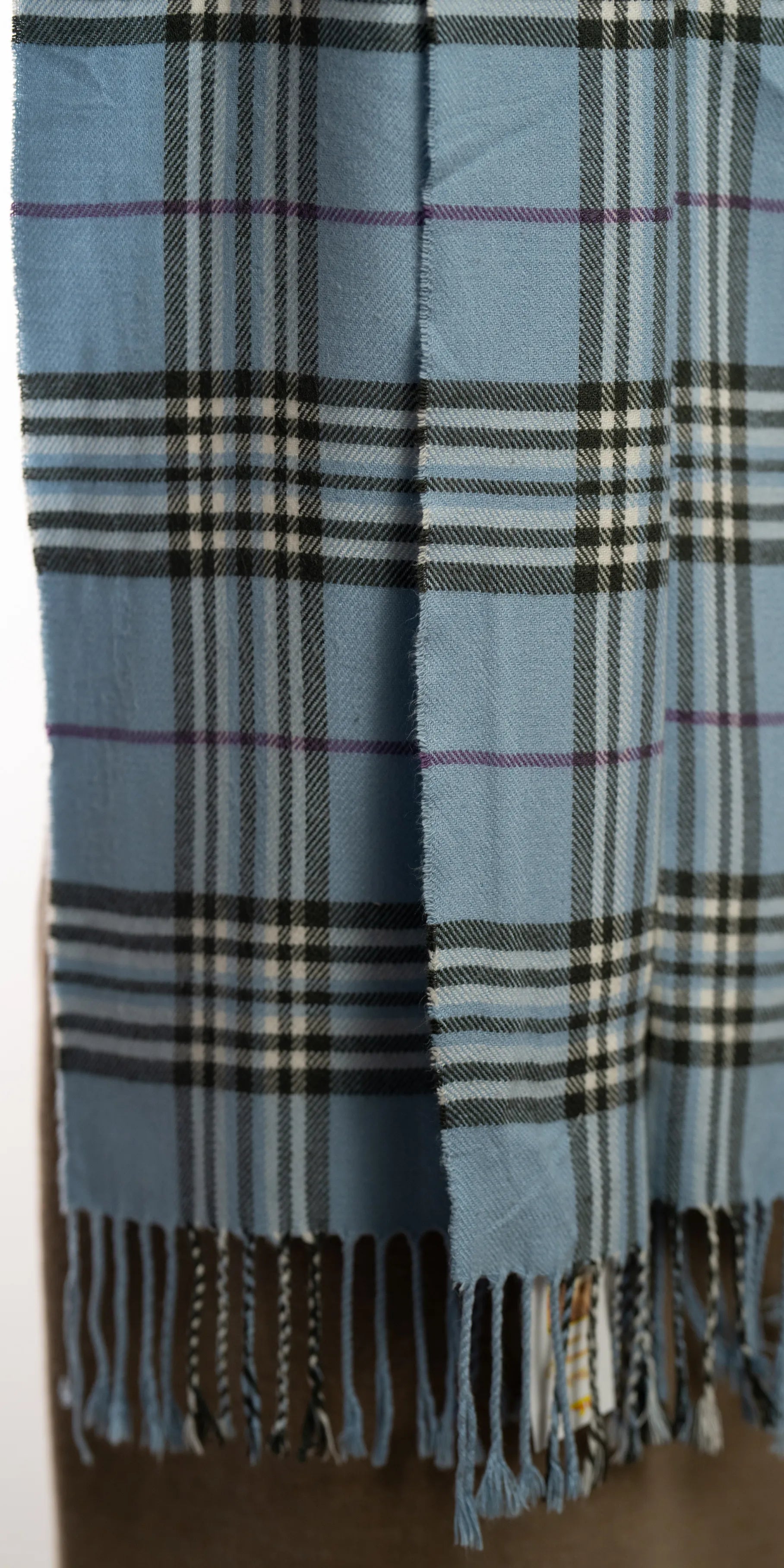 Fular tartan din casmir