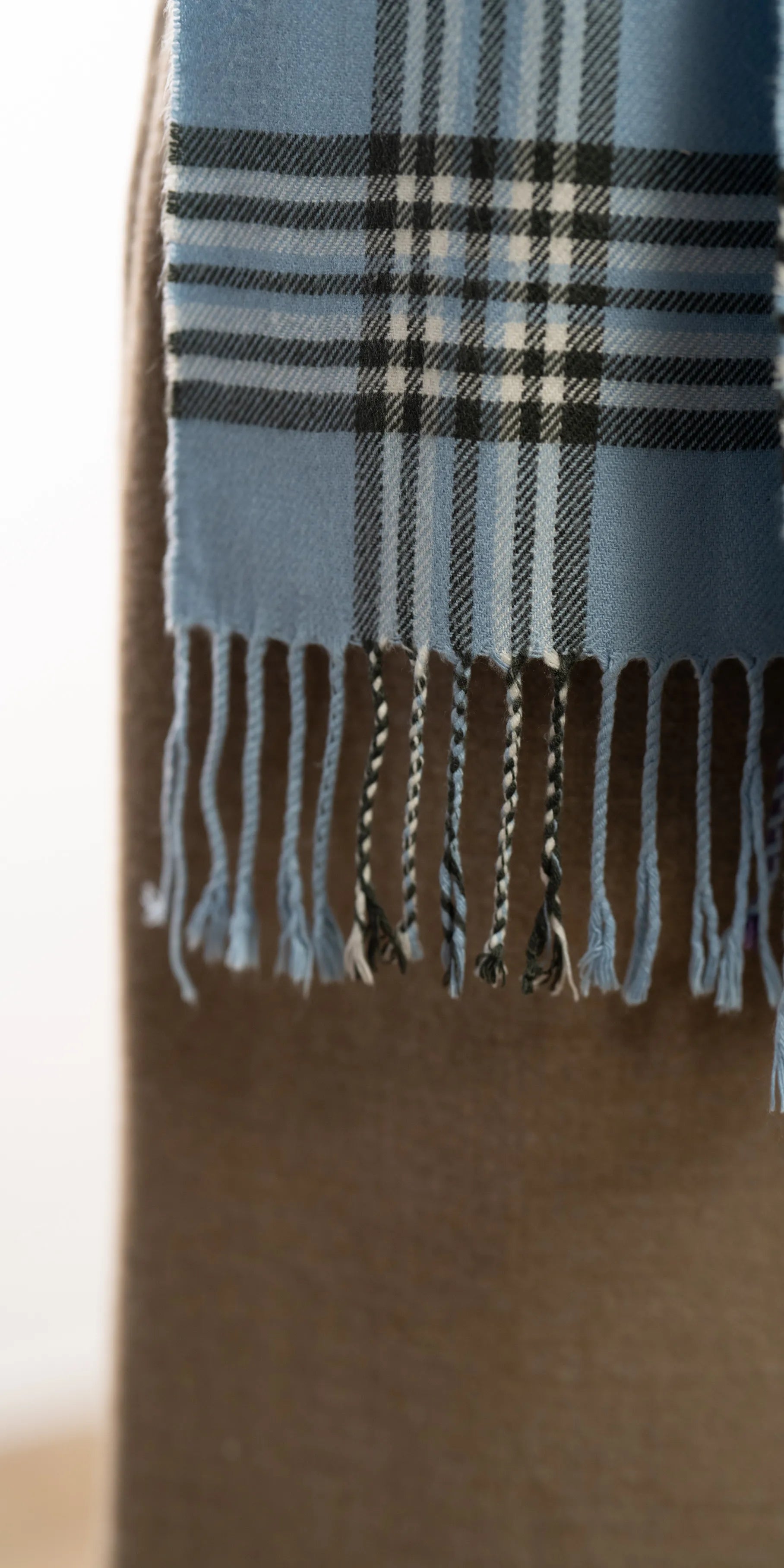 Fular tartan din casmir