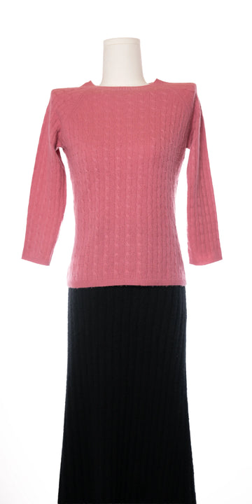 Pulover cu torsade din casmir - Lord & Taylor -XS