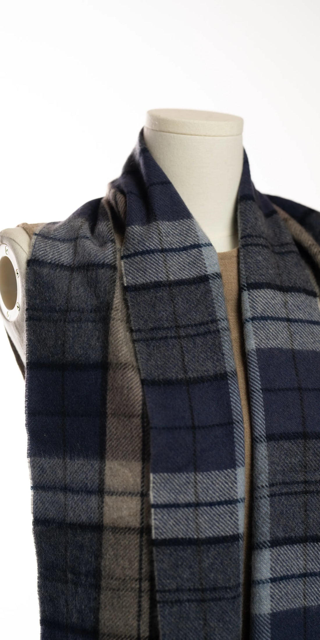 Fular din casmir pufos