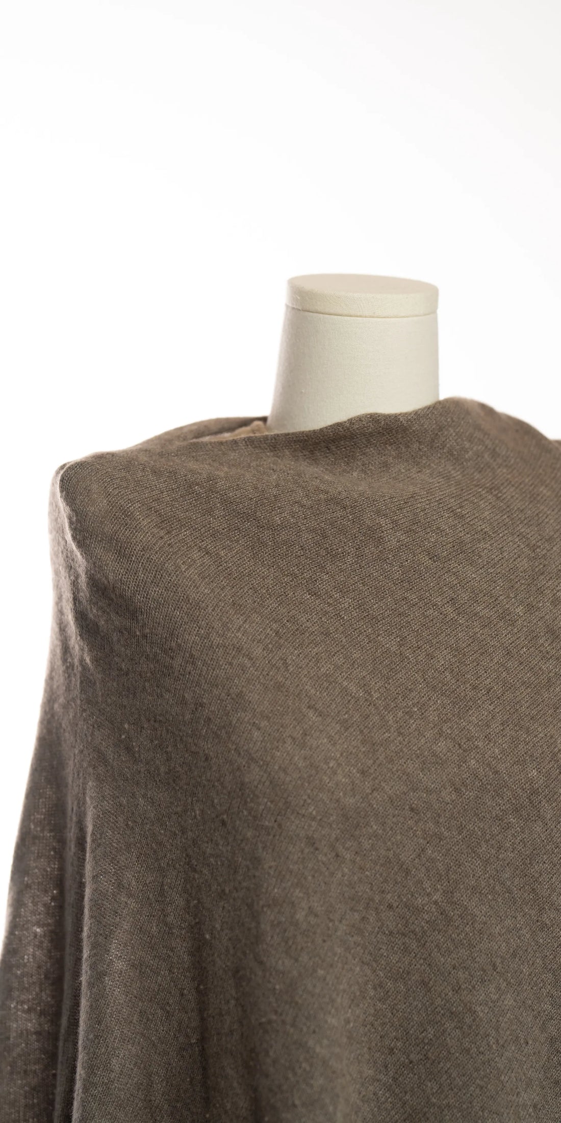 Fular tip poncho din blend lana si casmir