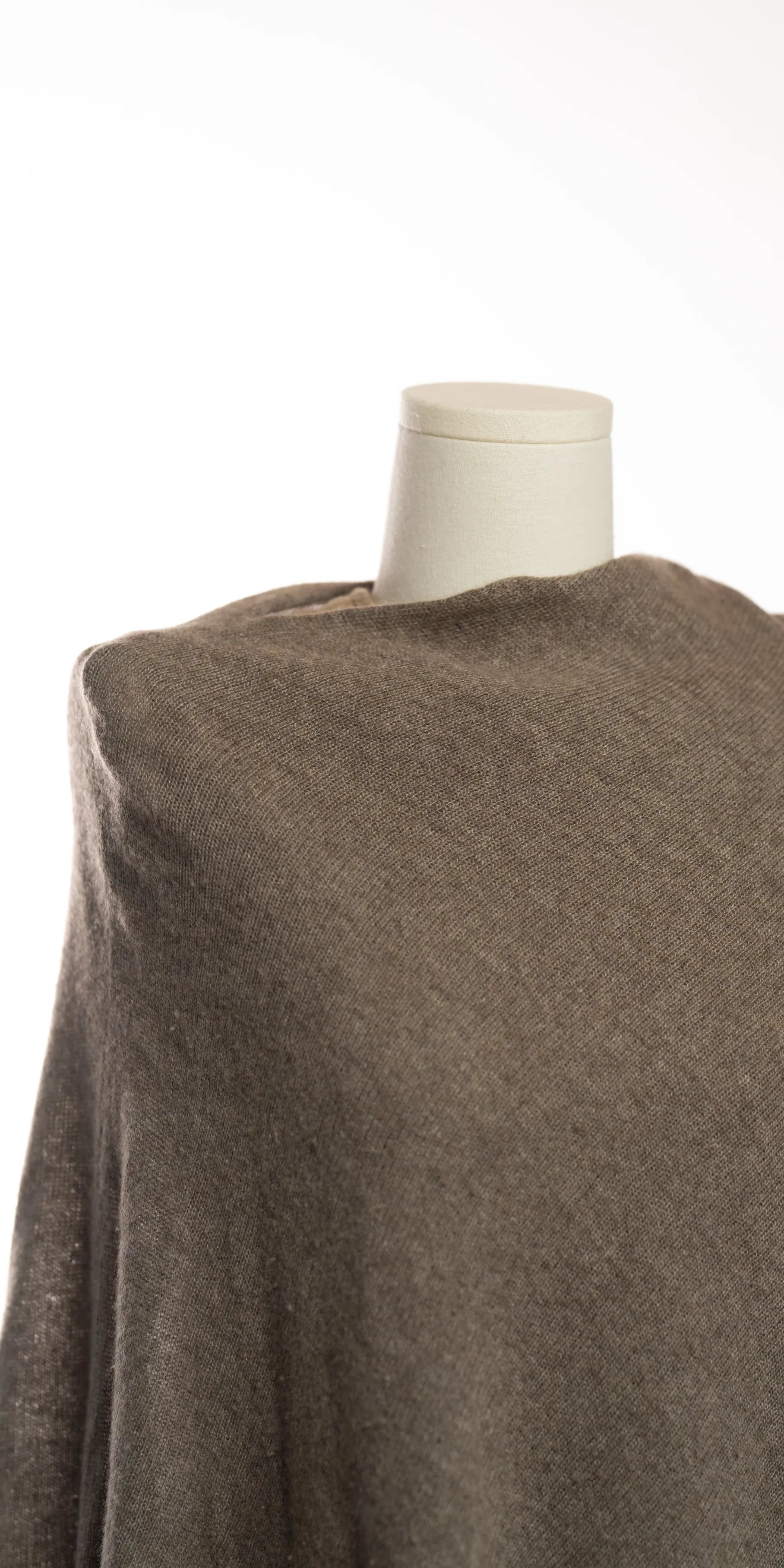 Fular tip poncho din blend lana si casmir