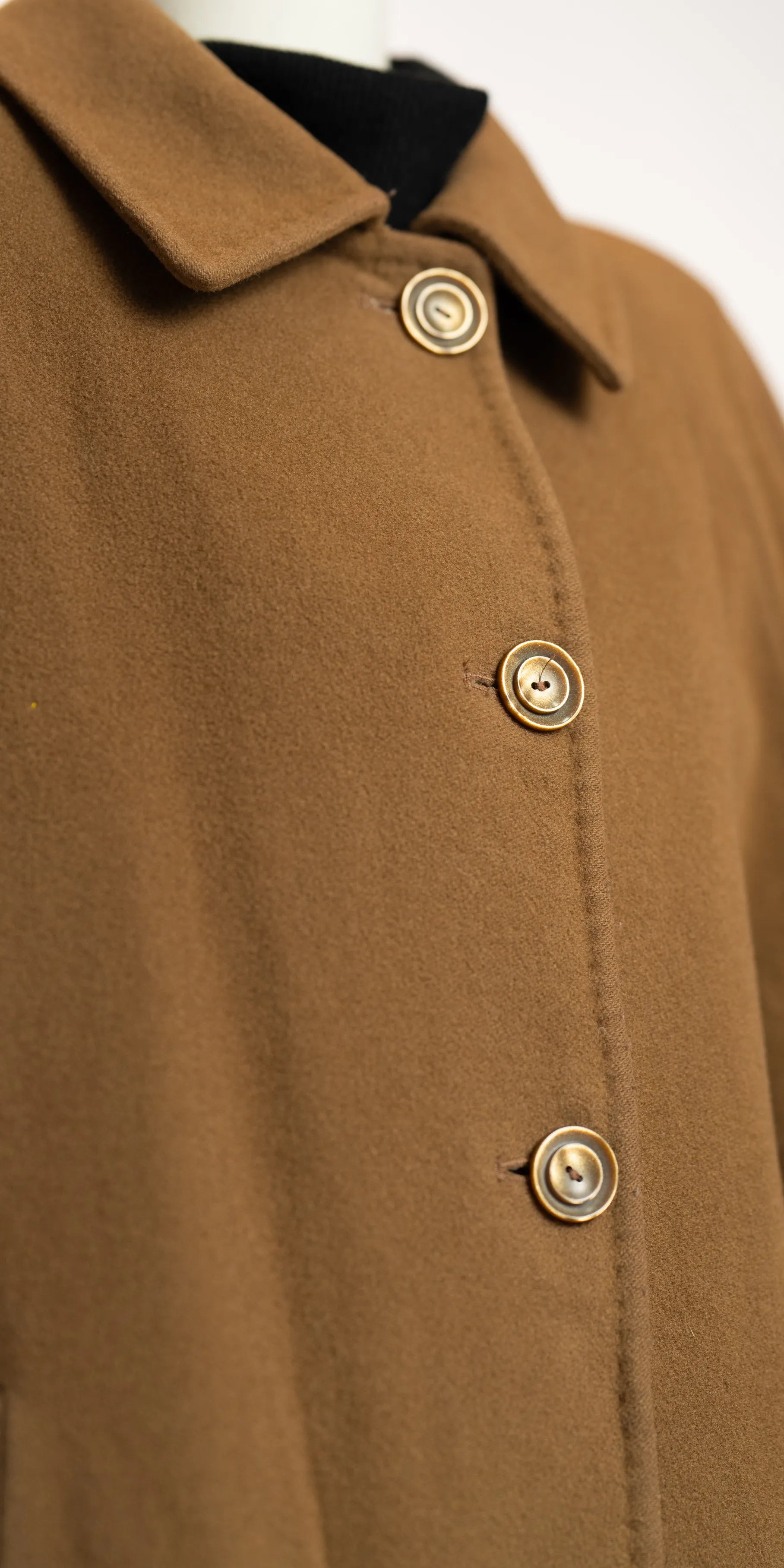 Palton camel din lana