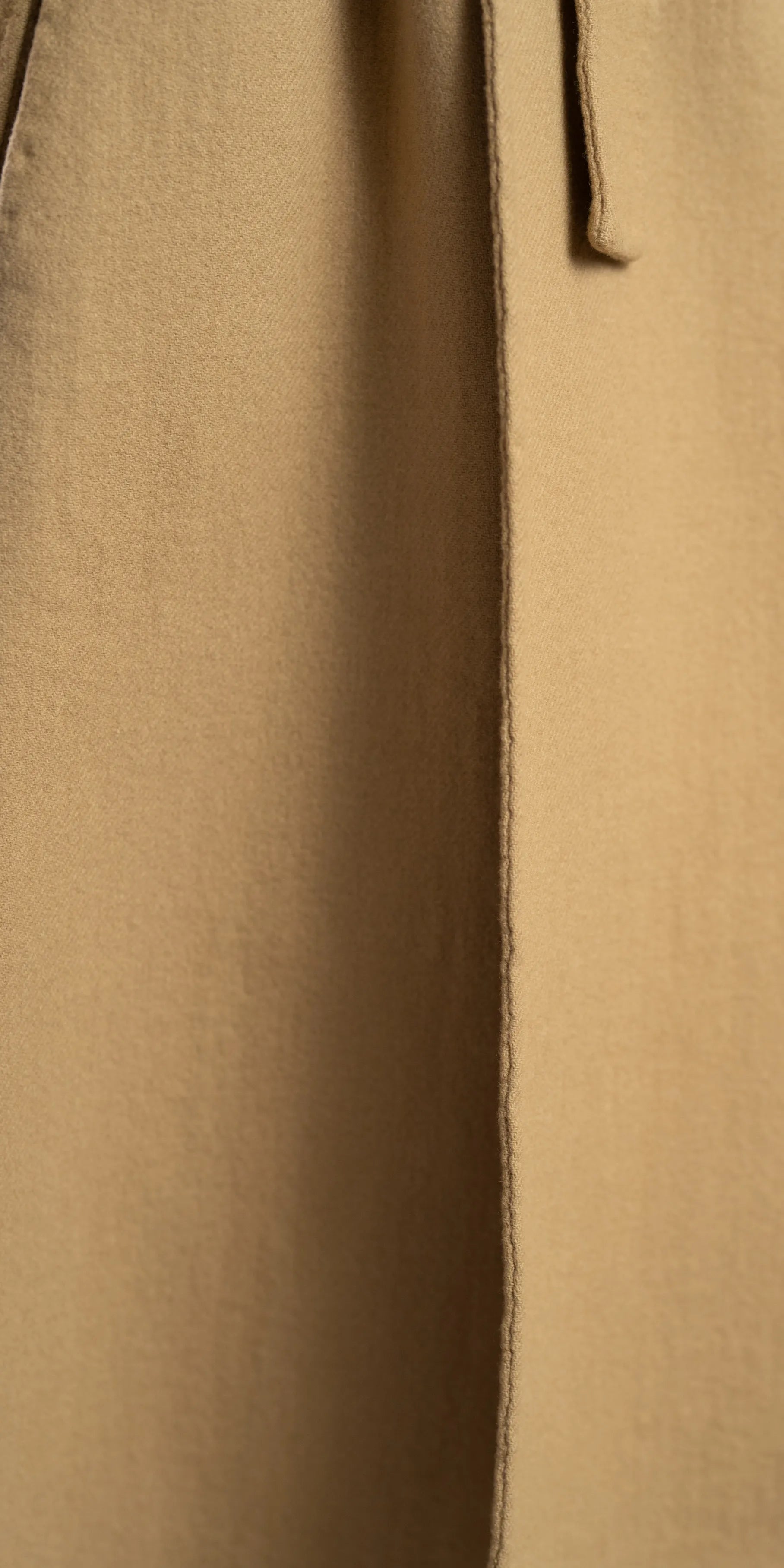 Palton din lana cu cordon