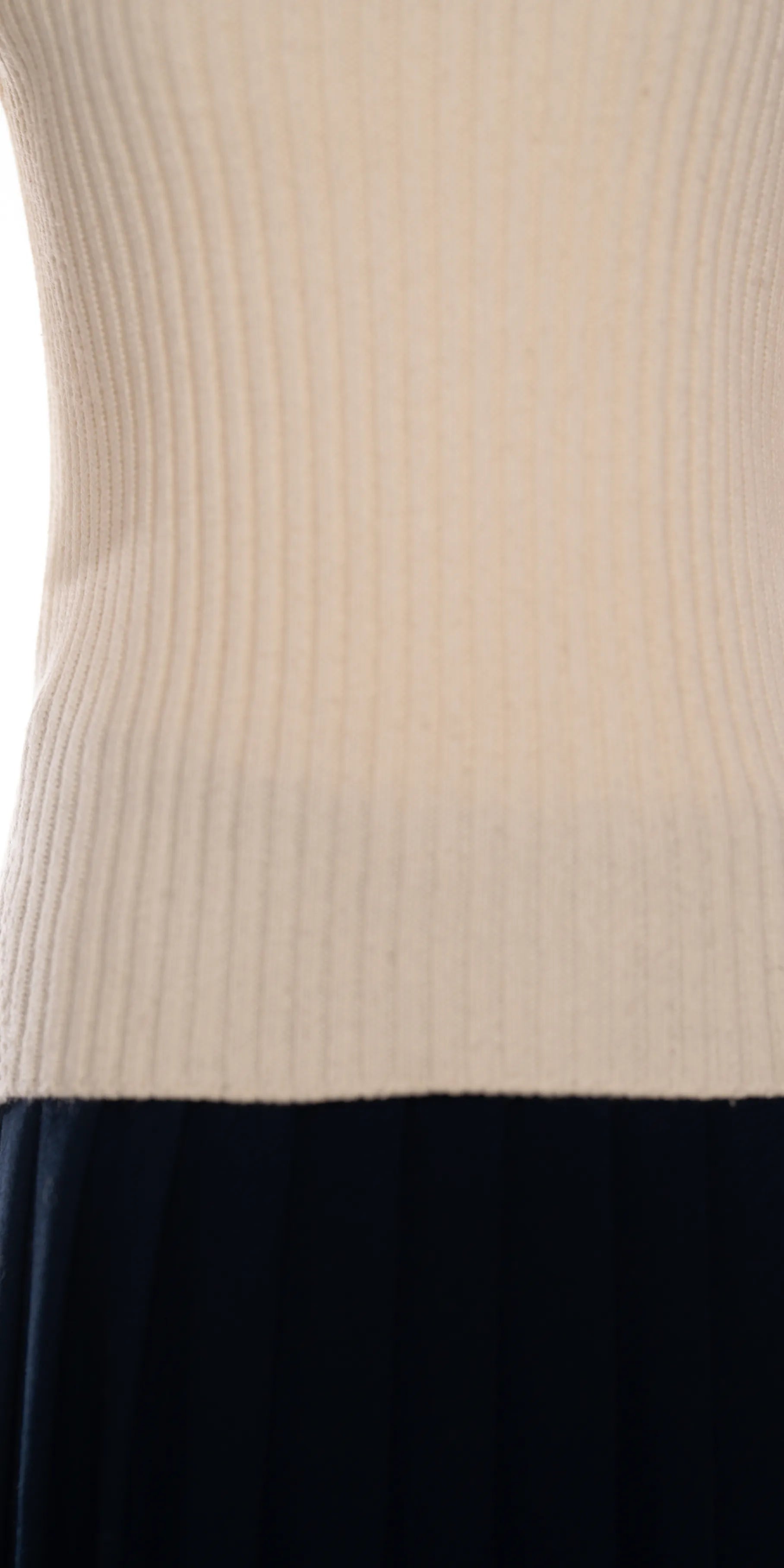 Bluza cu maneca 3/4 din blend lana - Stefanel