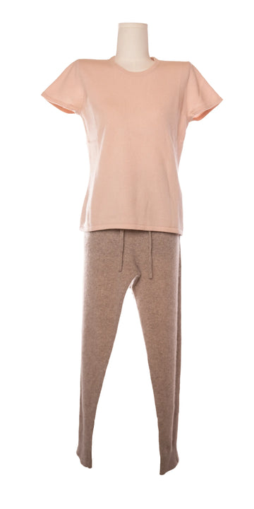 Bluza cu maneca scurta din casmir - Jones New York
