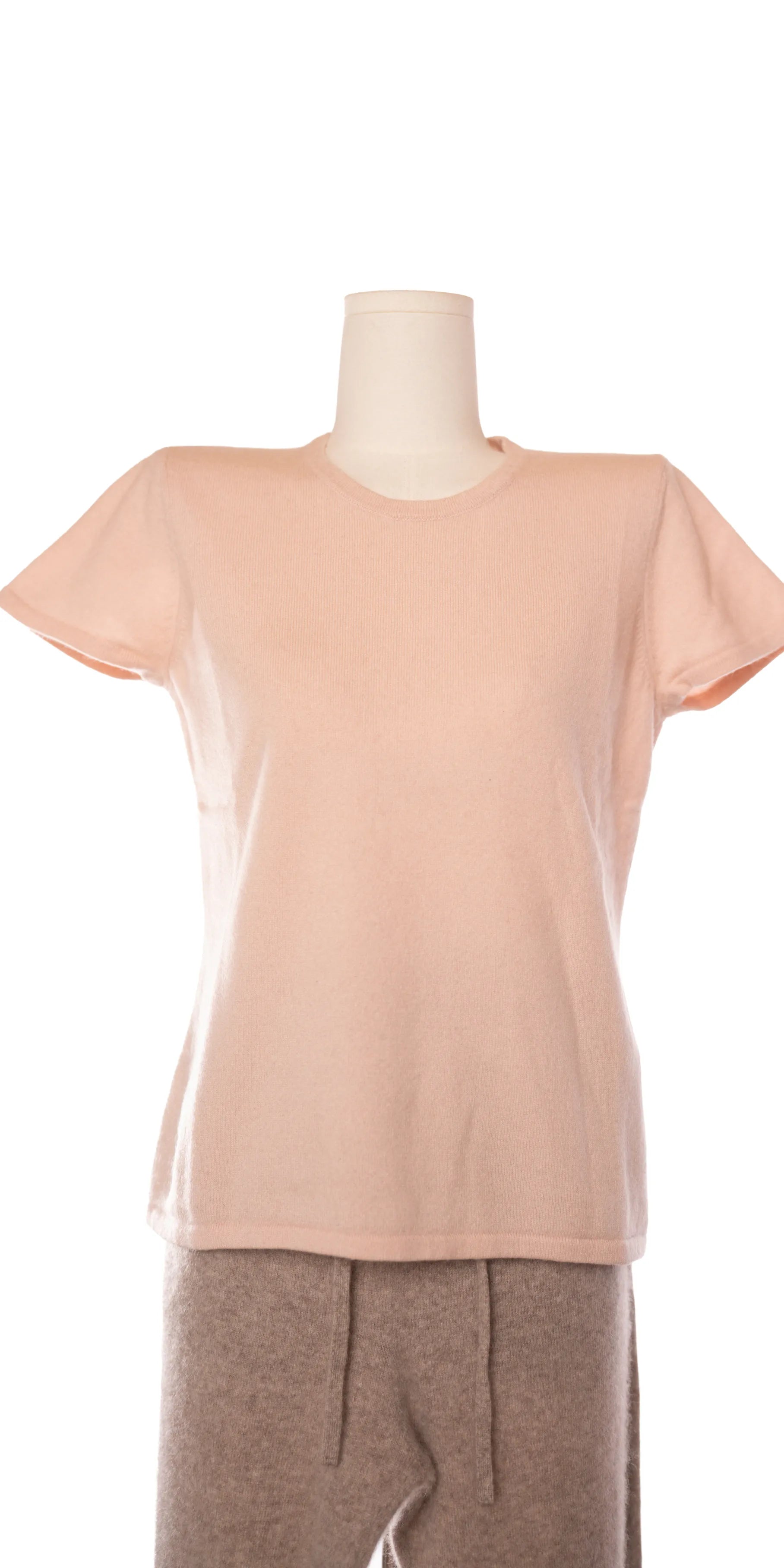 Bluza cu maneca scurta din casmir - Jones New York