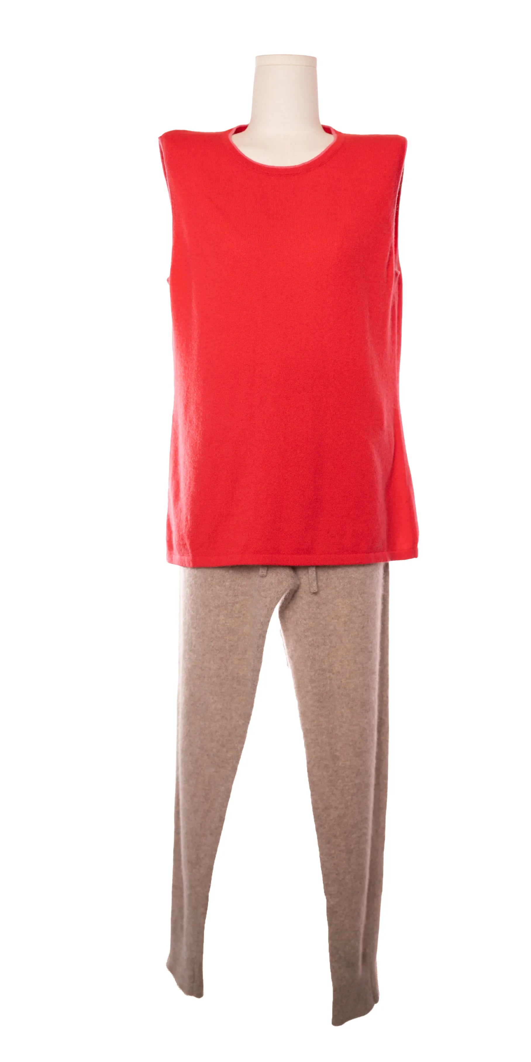 Bluza din casmir fara maneci - Lauren Hansen