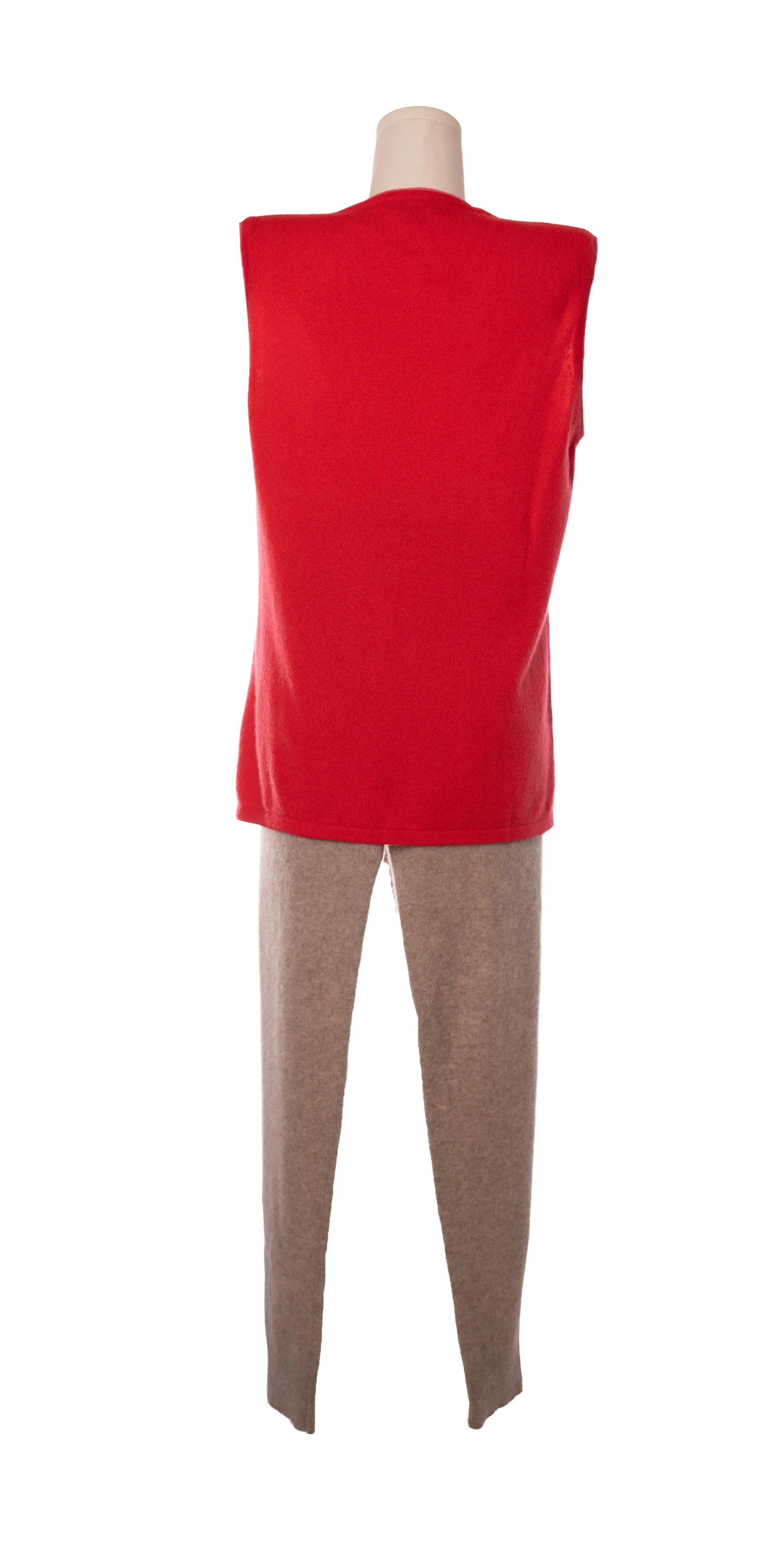 Bluza din casmir fara maneci - Lauren Hansen