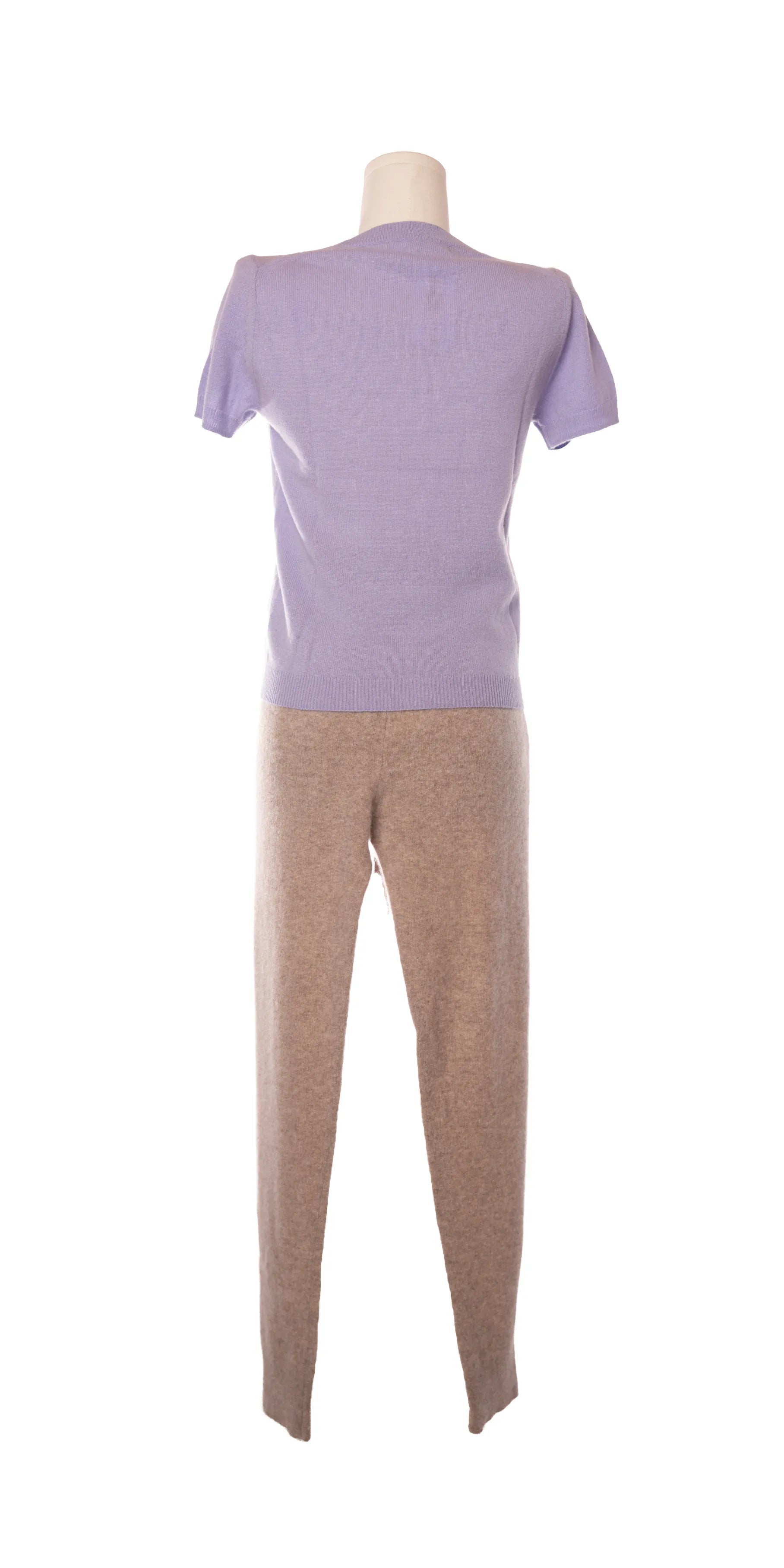 Bluza cu maneca scurta din casmir - Quince
