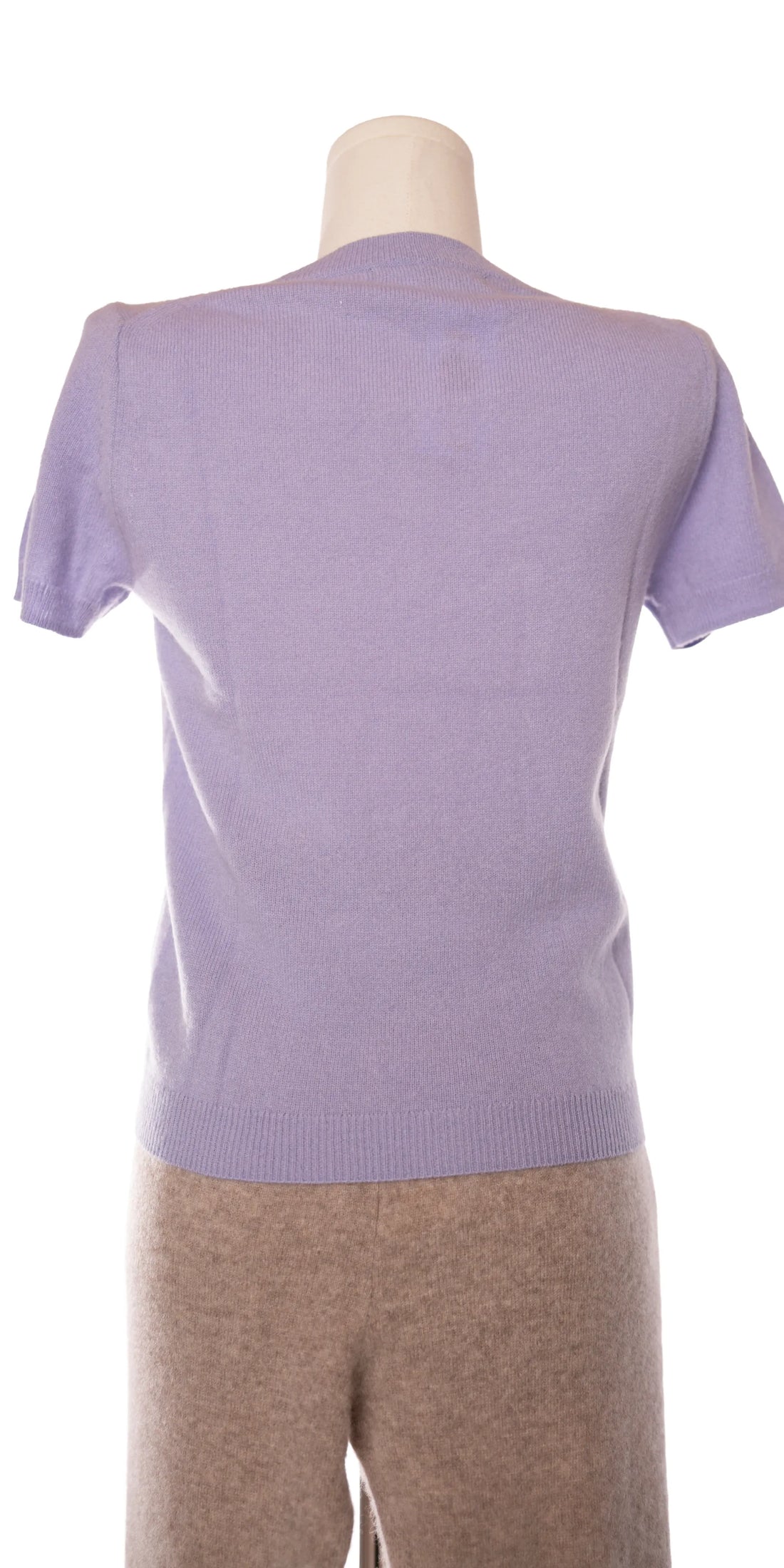 Bluza cu maneca scurta din casmir - Quince