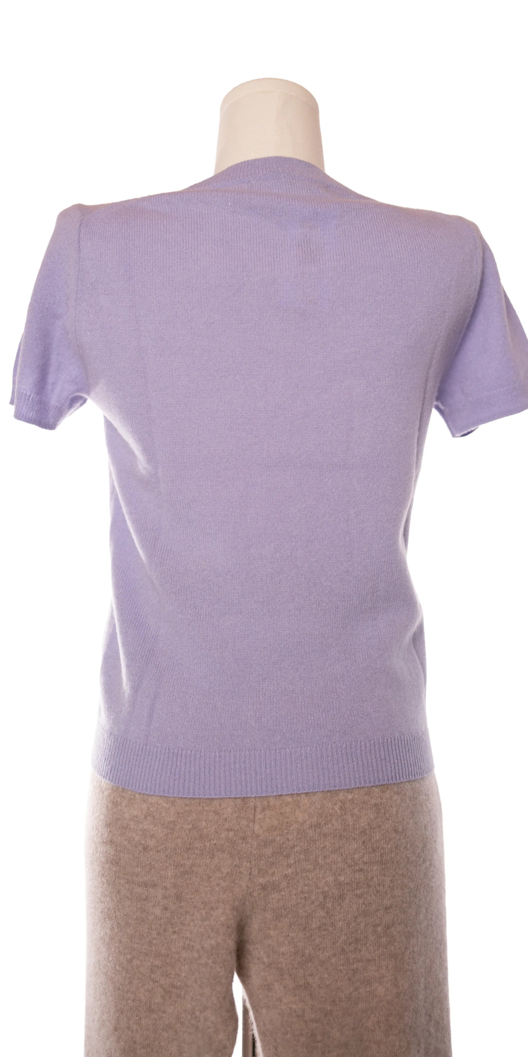 Bluza cu maneca scurta din casmir - Quince
