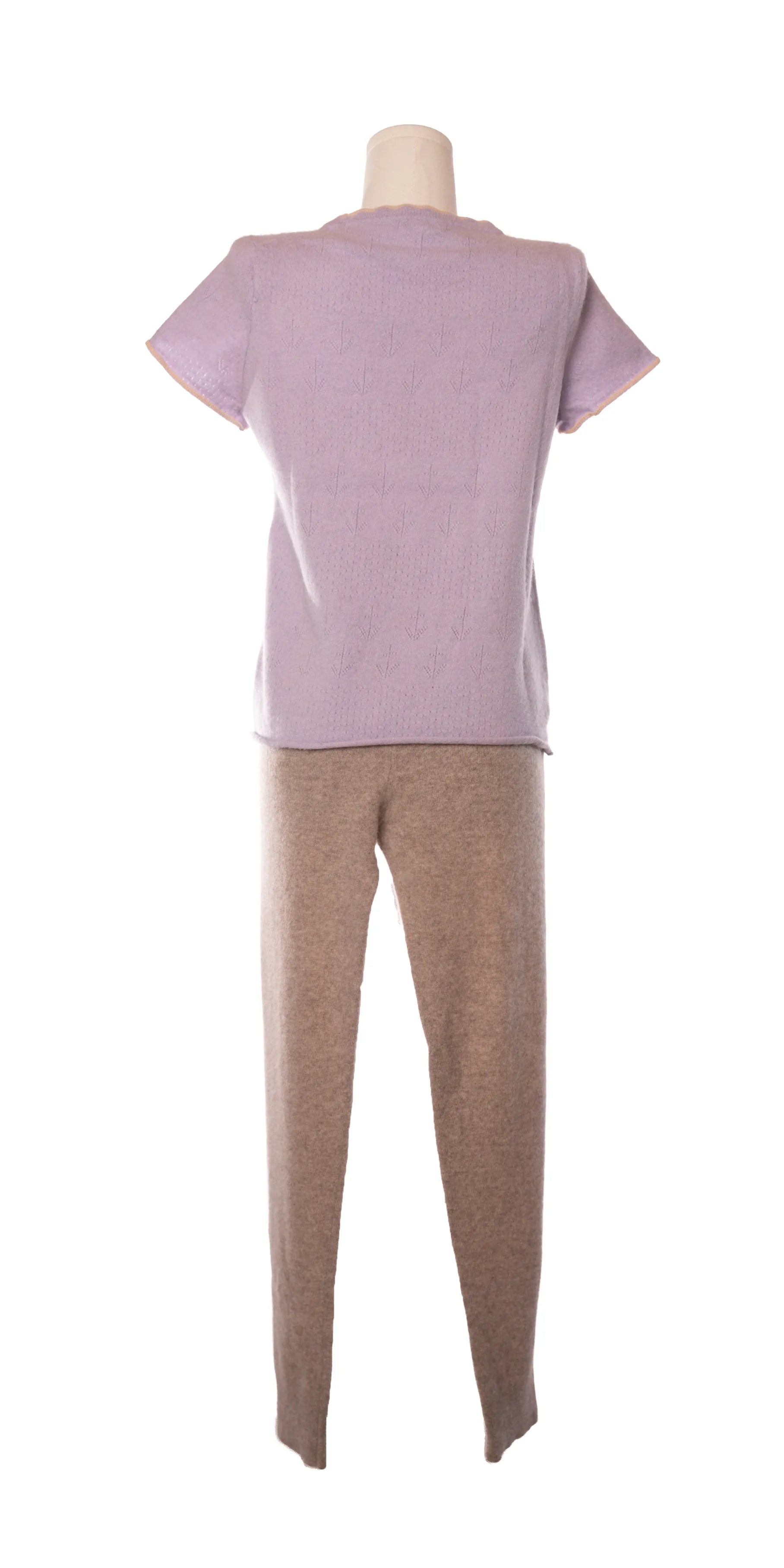 Tricou din casmir cu perforatii - J Crew