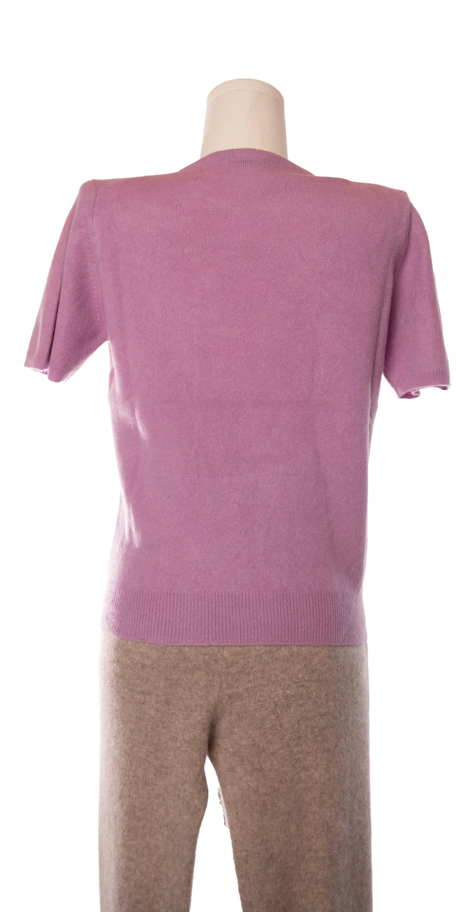 Bluza cu guler rotund din casmir - Neiman Marcus