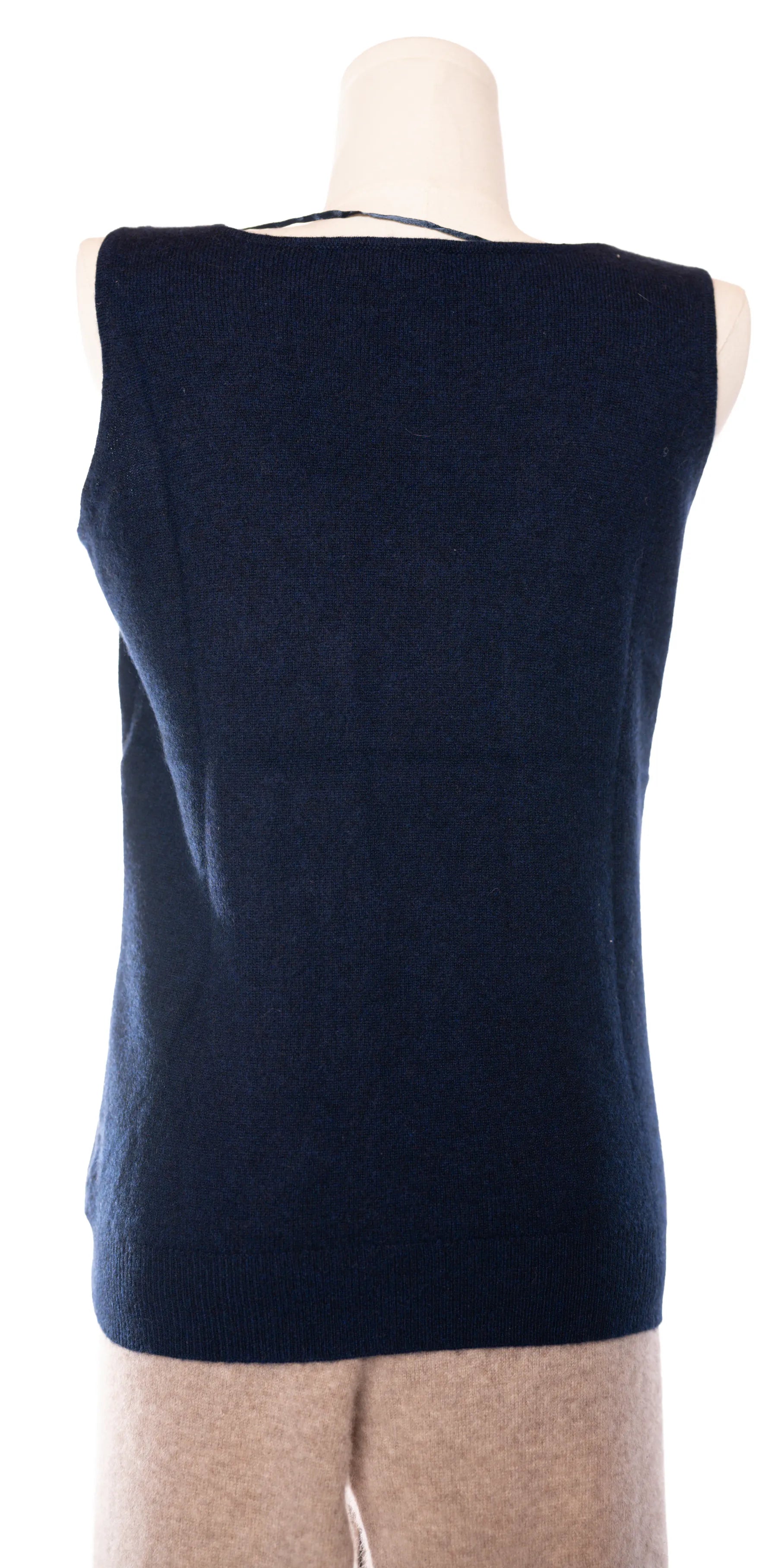 Bluza fara maneci din casmir - Charter Club