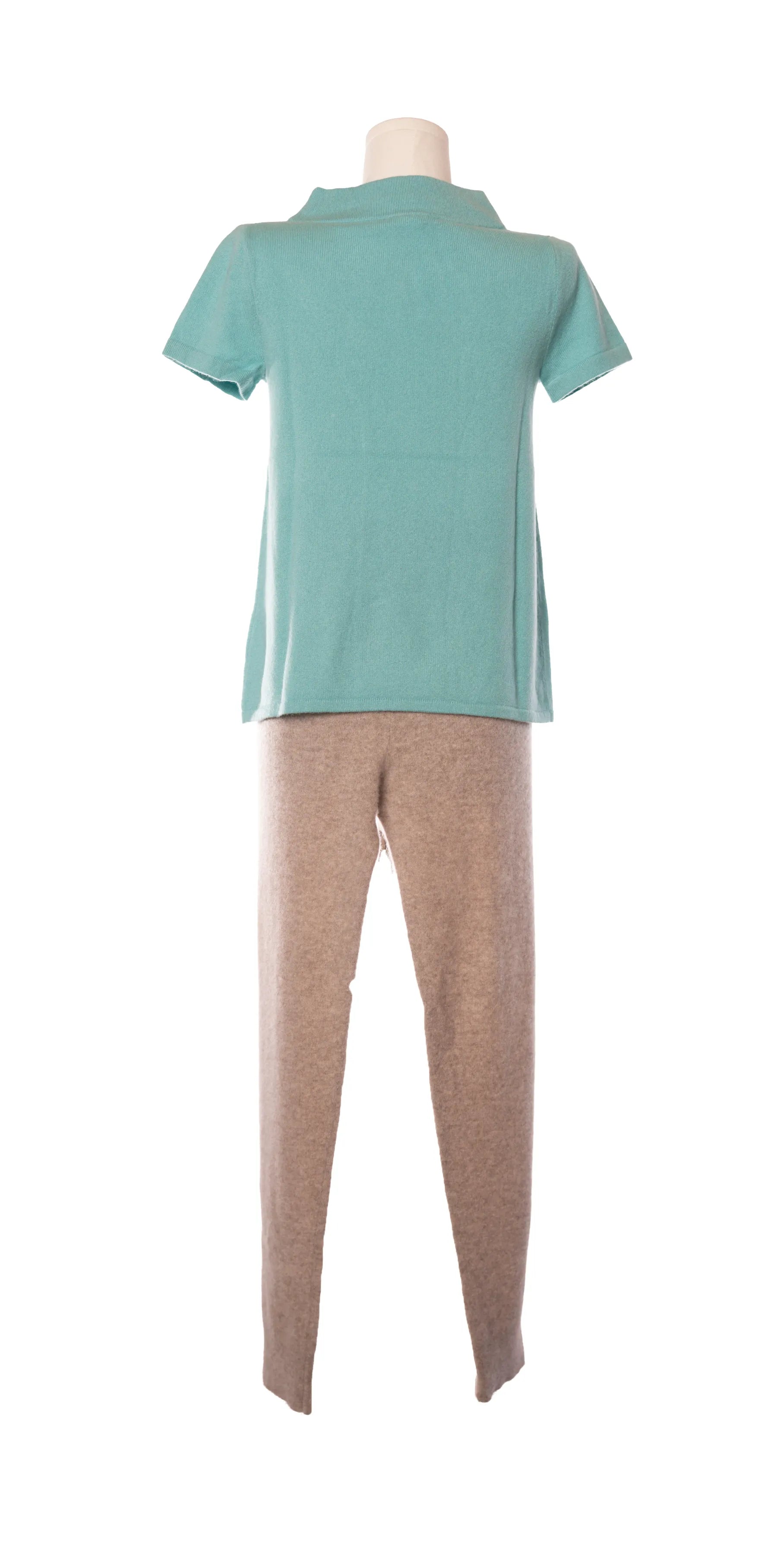 Bluza cu maneca scurta din casmir - J Crew