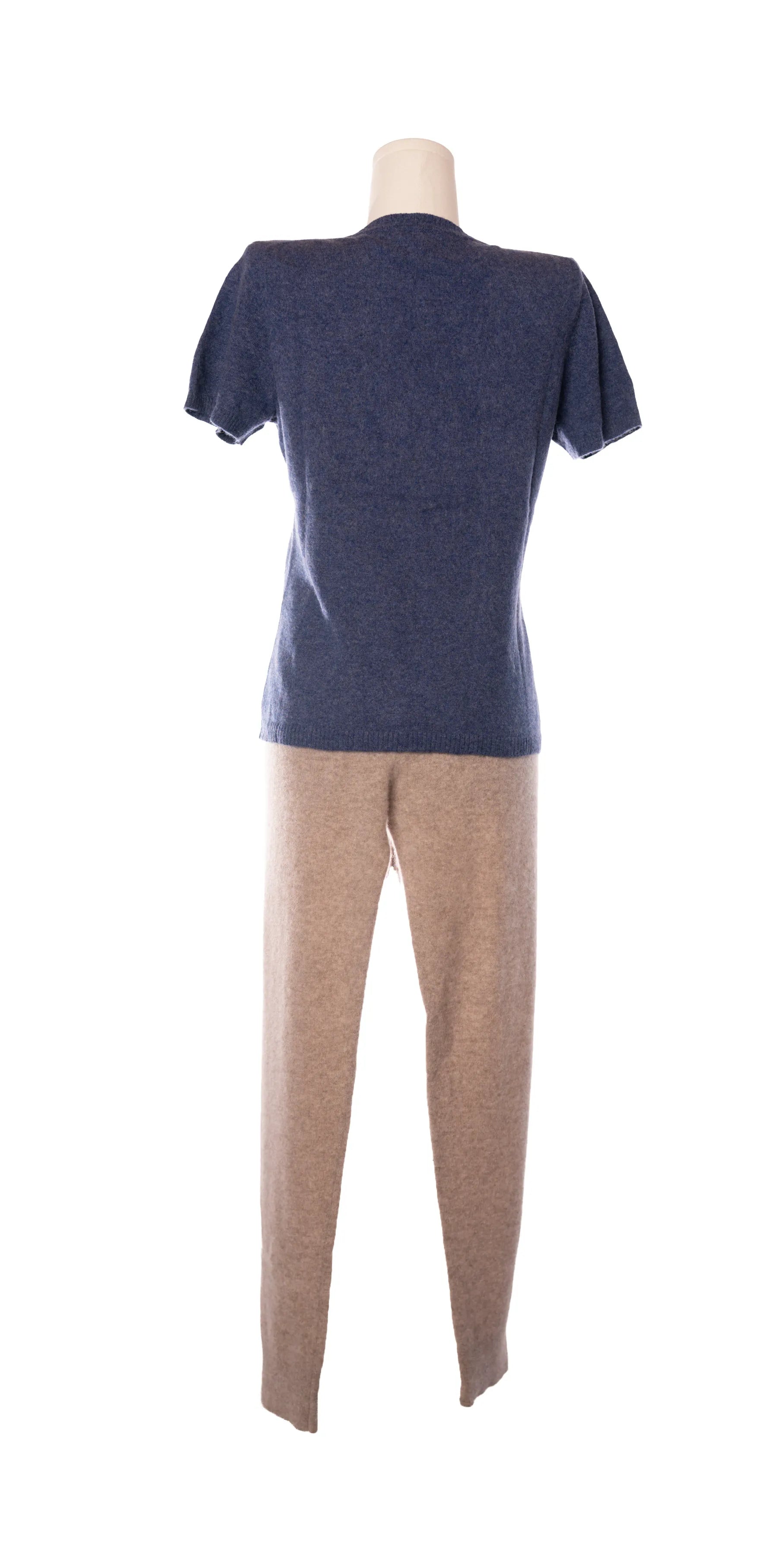 Bluza cu maneca scurta din casmir - Classiques Entier