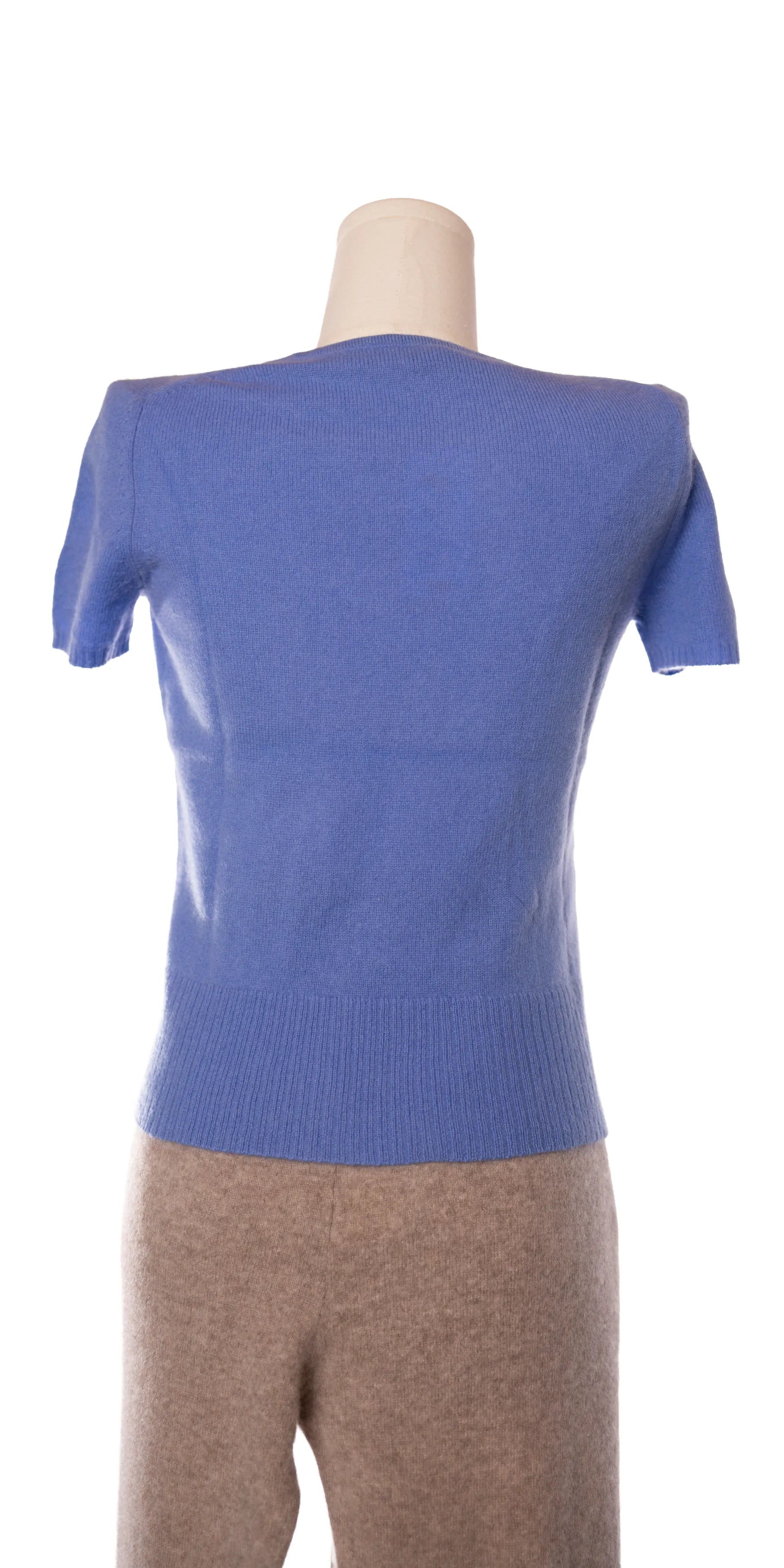 Bluza fara maneci din casmir fin - Belford