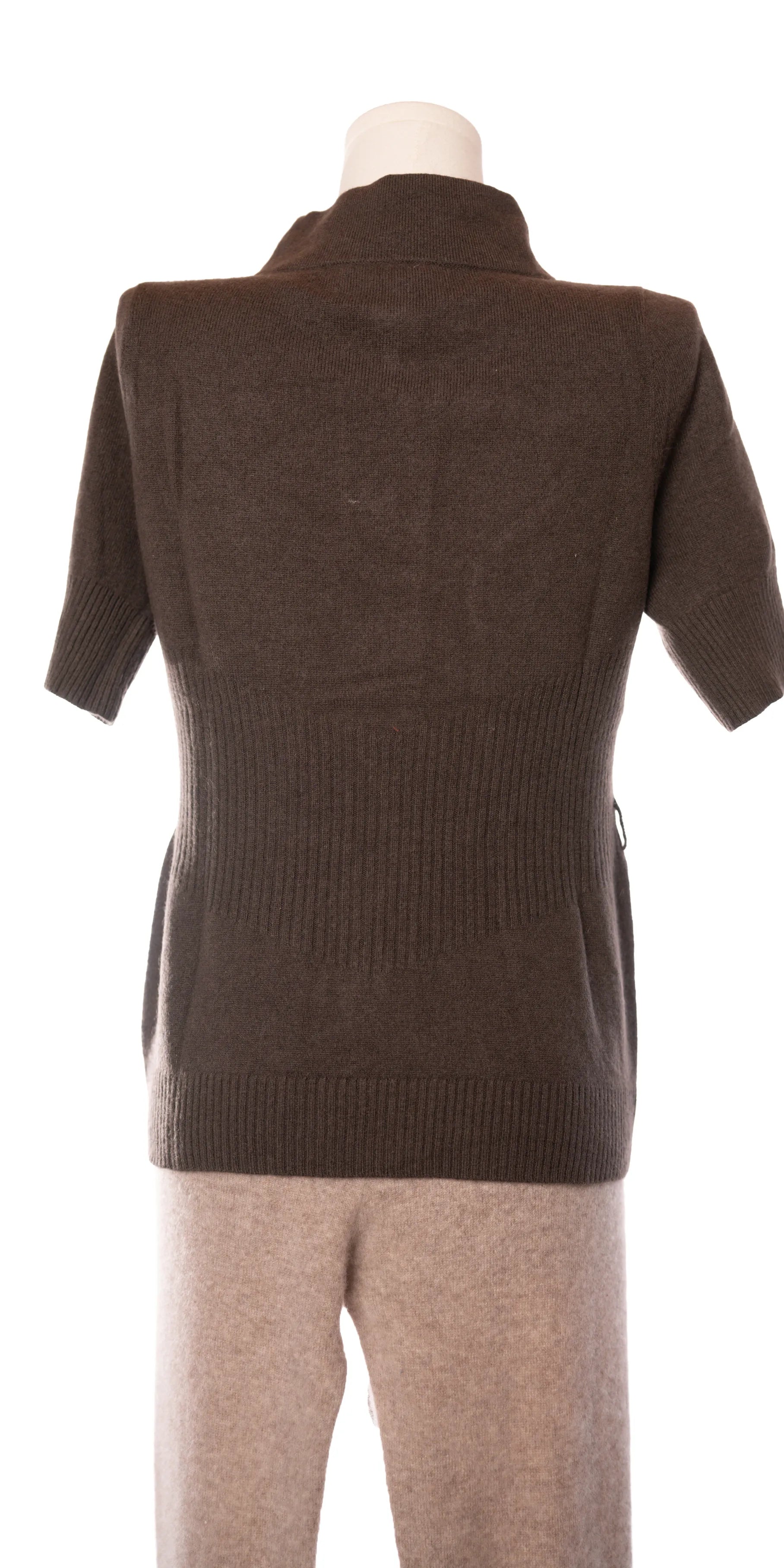 Bluza din casmir cu maneca scurta - Robert Rodriquez