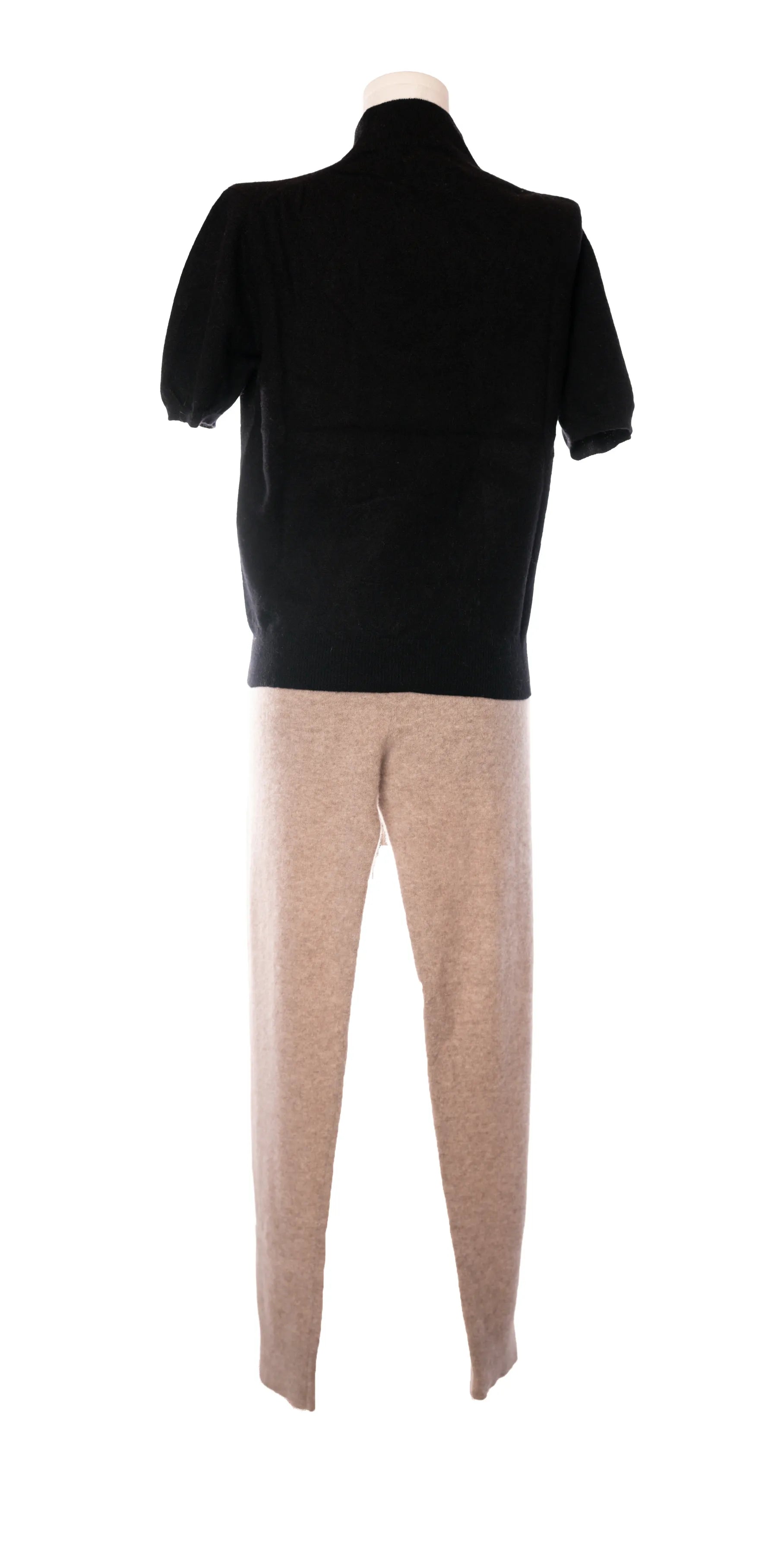Helanca cu maneca scurta din casmir -Cashmere Sutton