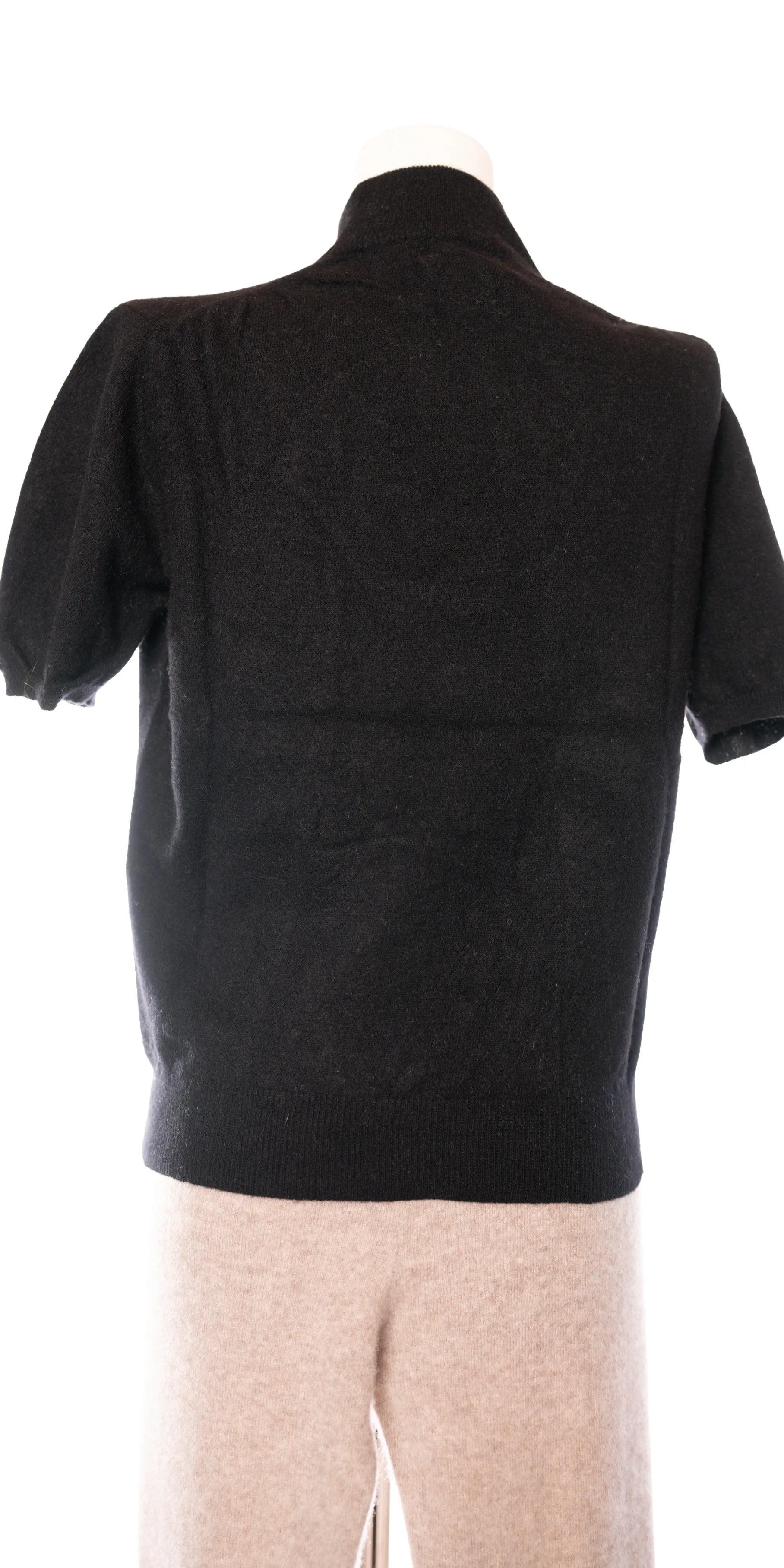 Helanca cu maneca scurta din casmir -Cashmere Sutton