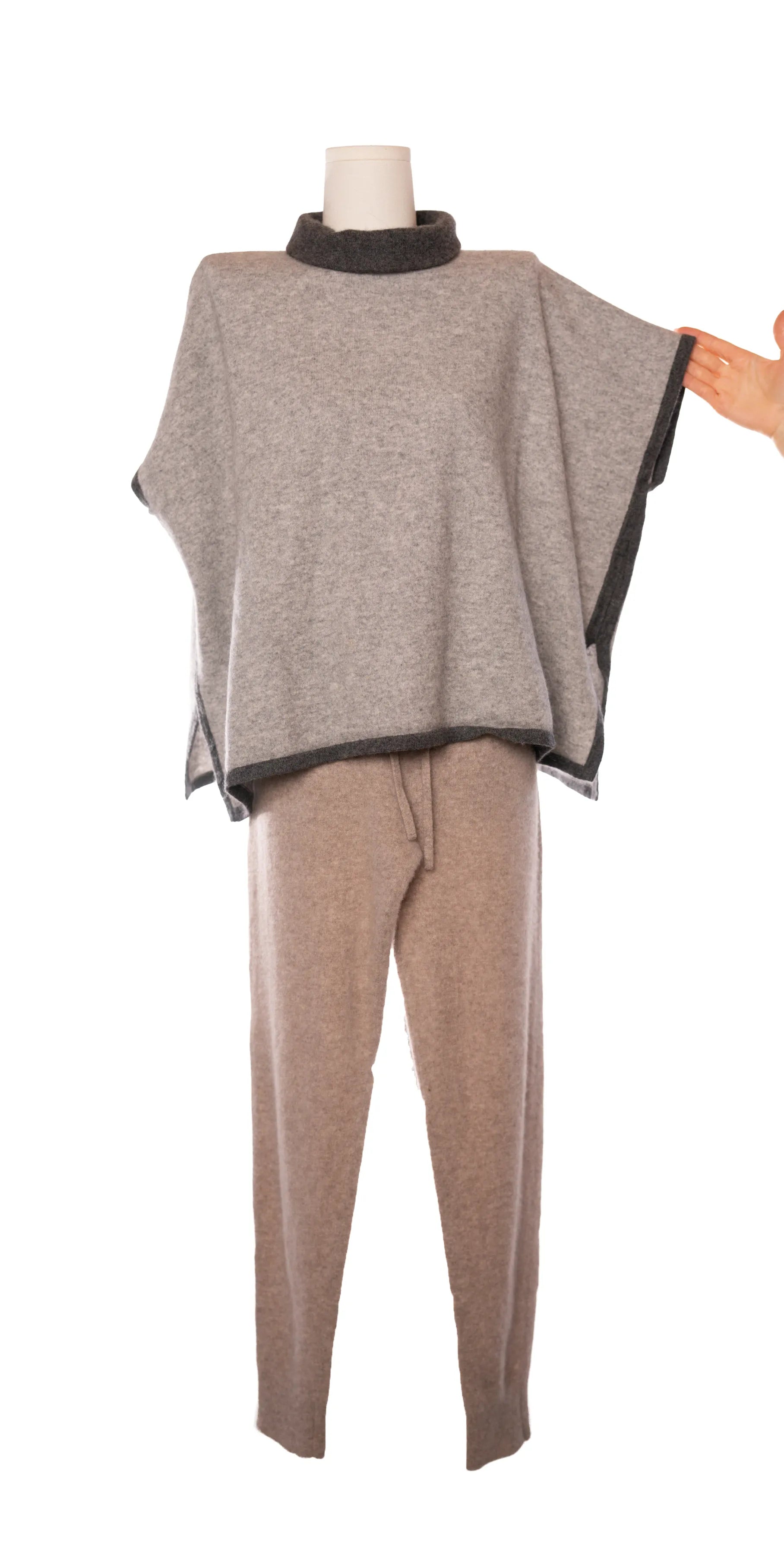 Bluza cu umeri nedefiniti din casmir - Kinross