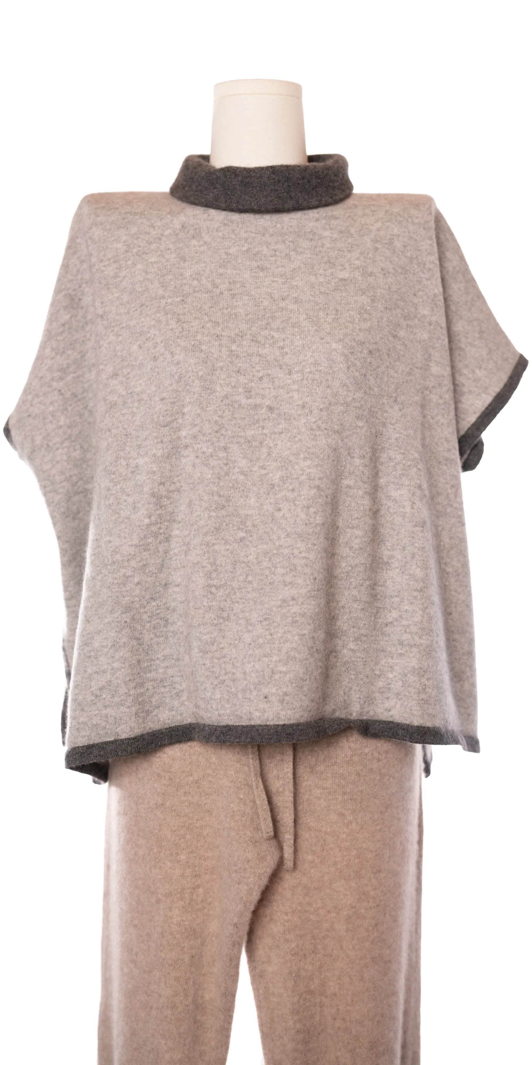 Bluza cu umeri nedefiniti din casmir - Kinross
