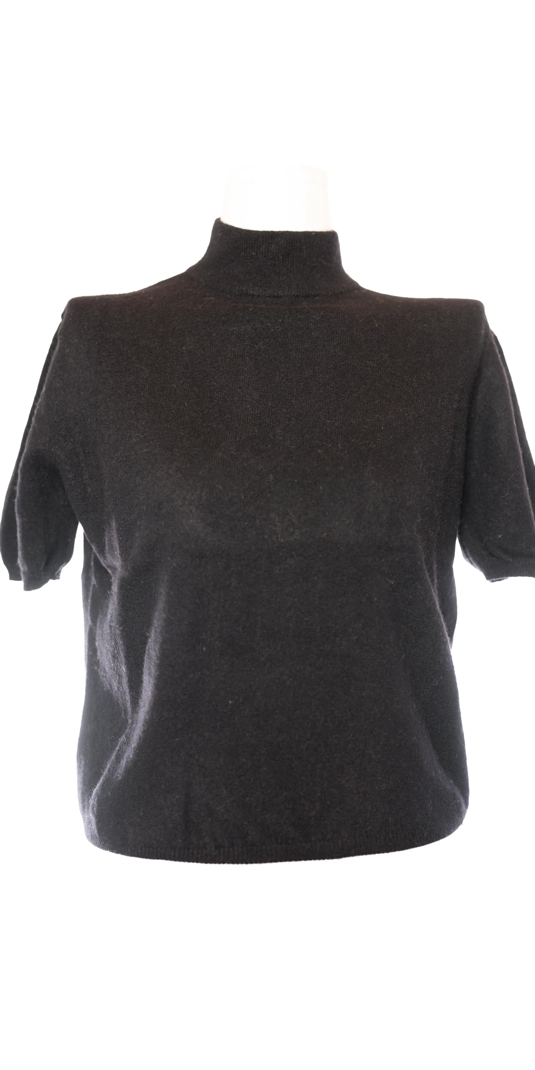 Helanca cu maneca scurta din casmir -Cashmere Sutton